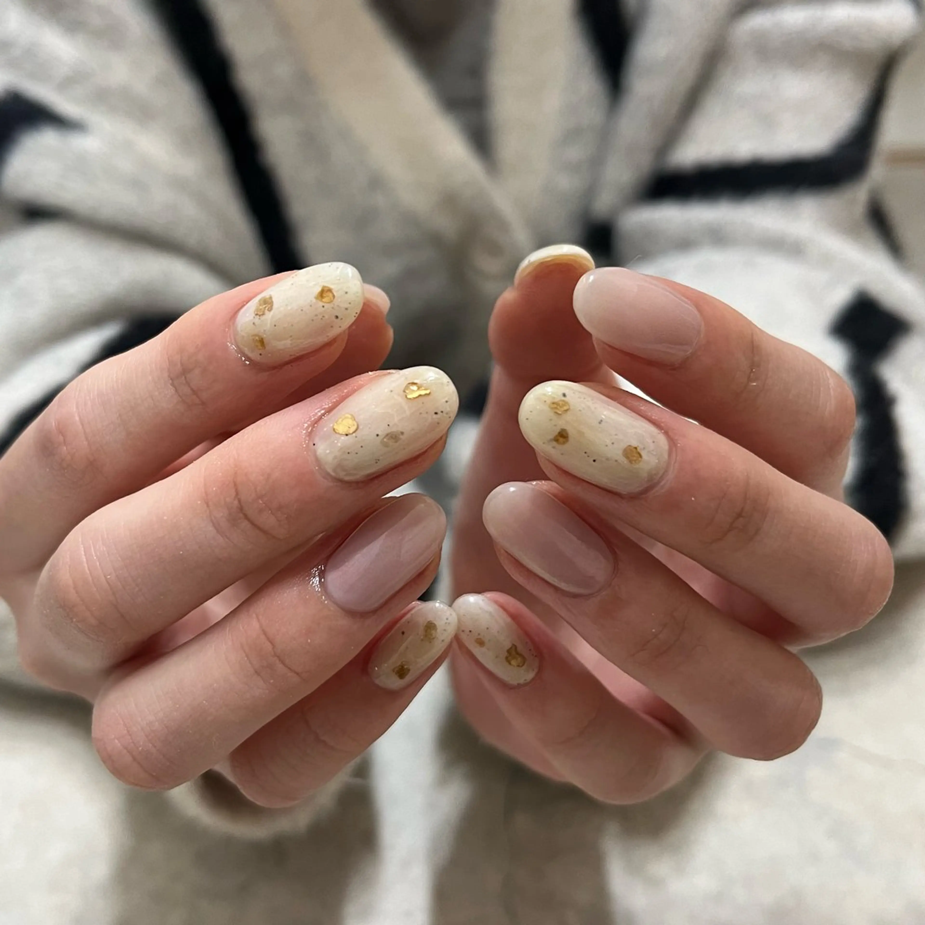 ネイル グリーン ハンドネイル nail salon O (en)所属・vegh. nail／阿波座のネイルデザイン