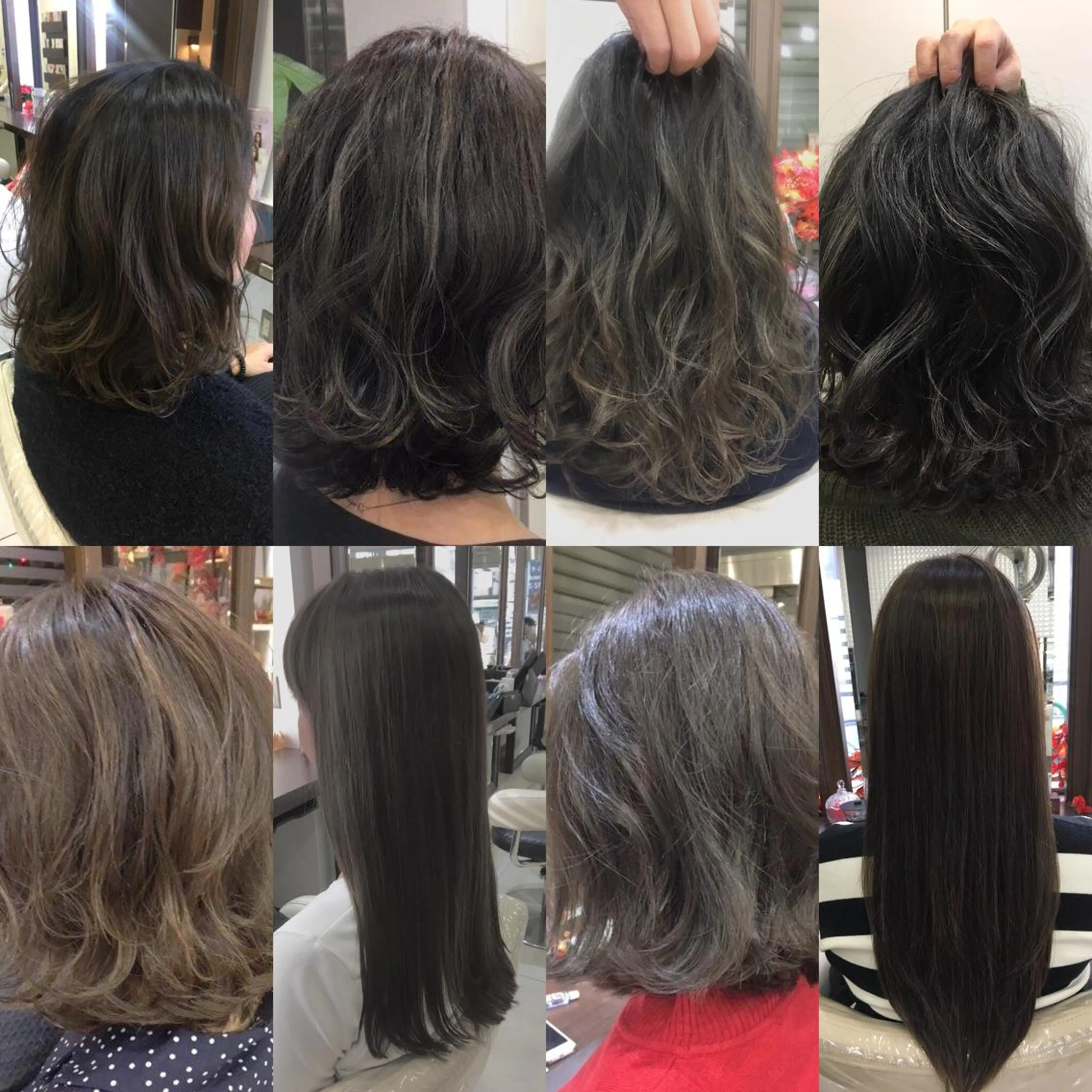 ミディアム ヘアカラー 三川 洋樹のヘアスタイル