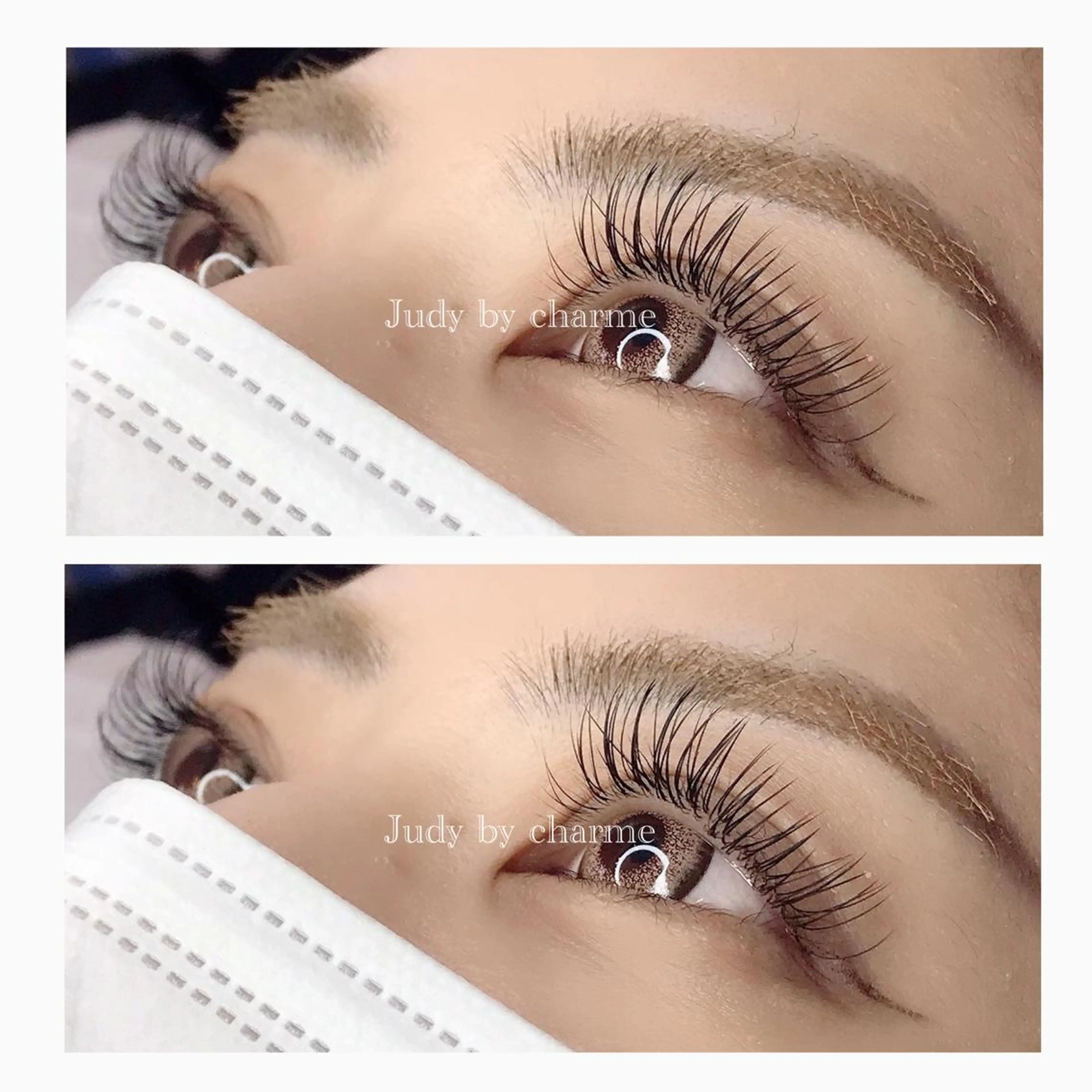 マツエク・マツパ Judy by charmeのマツエク・マツパデザイン