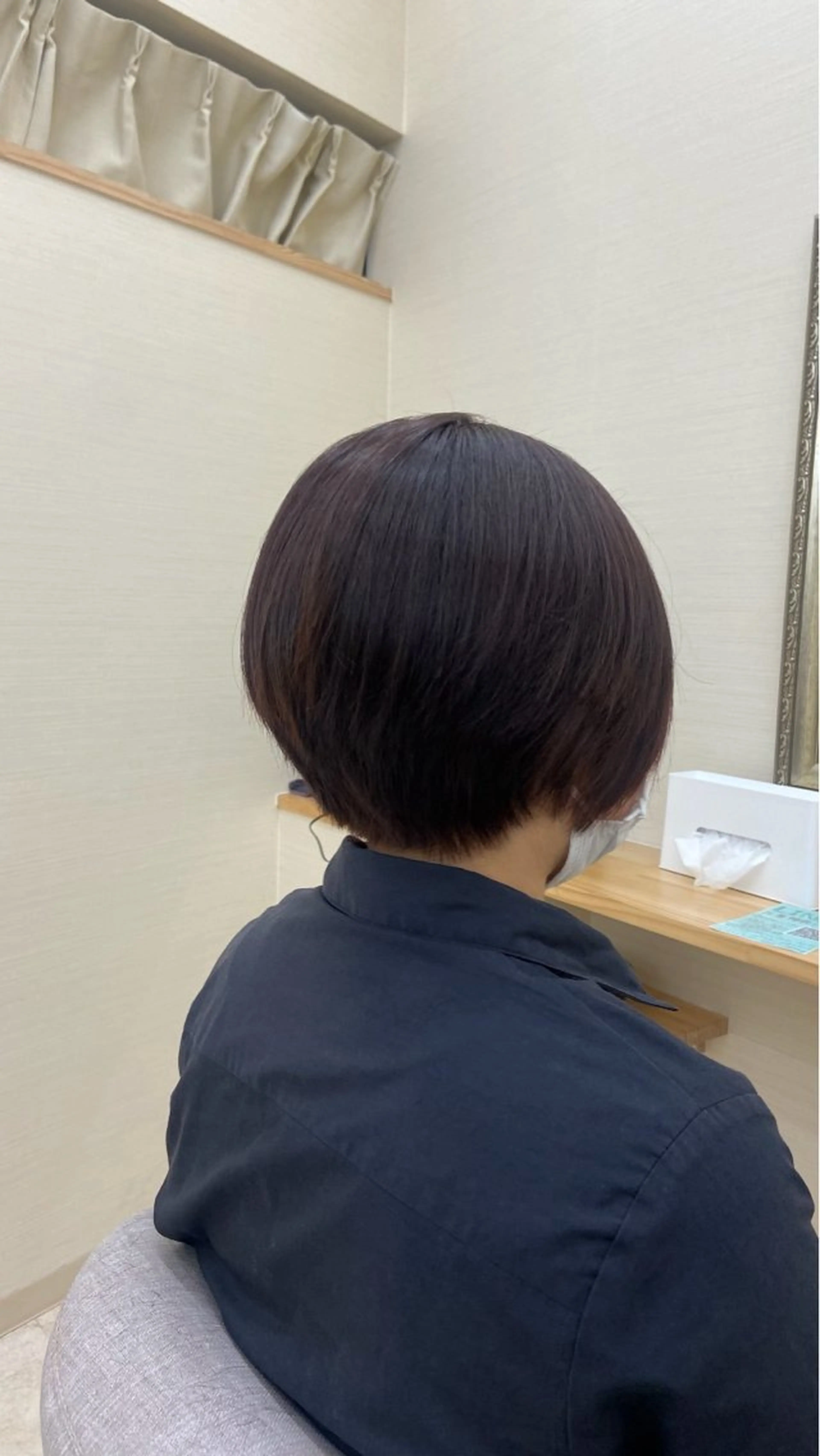 ショート カラー 難波 千夏のヘアスタイル