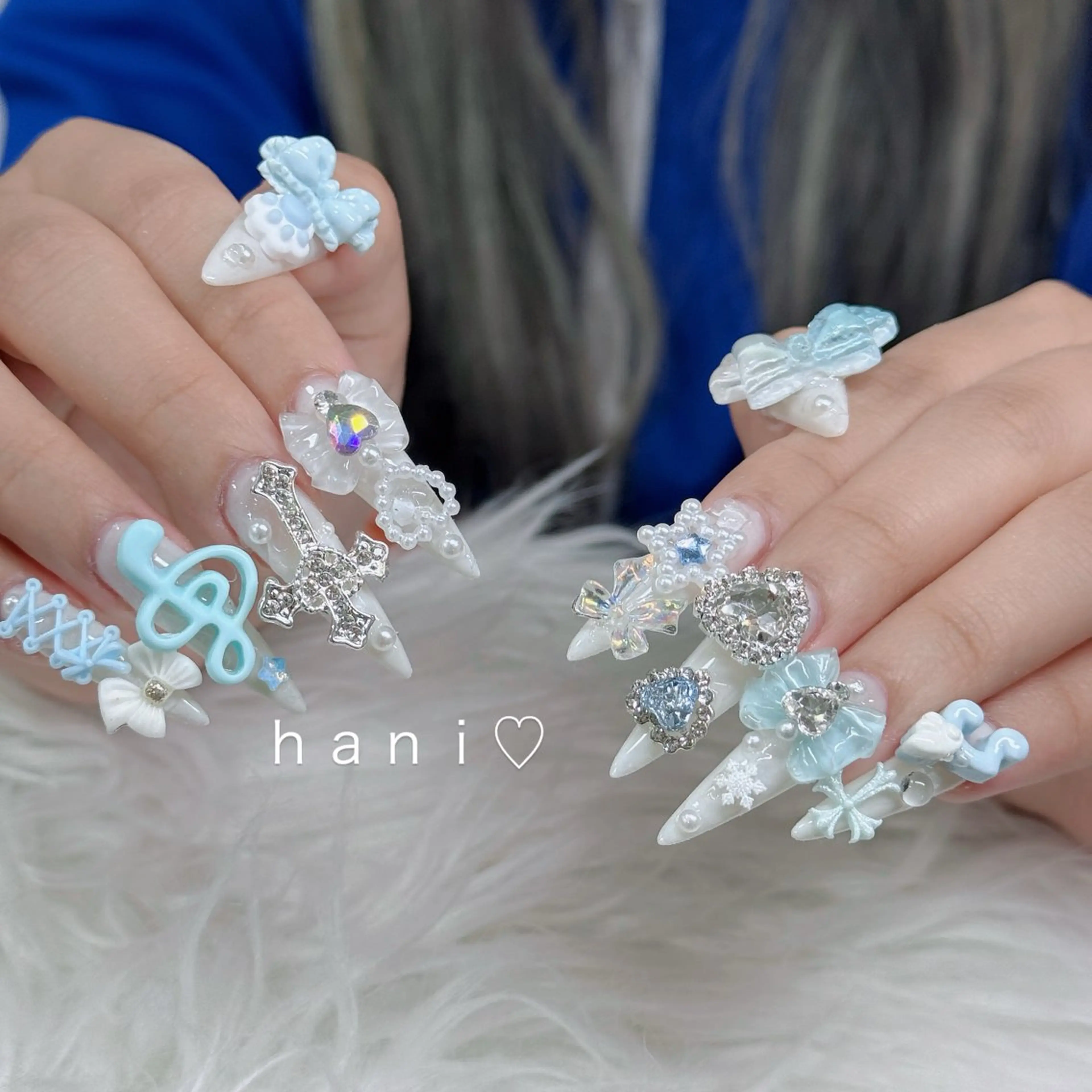 ネイル べっ甲ネイル チークネイル フラッシュネイル フラワーネイル フットネイル ハンドネイル Hani Nail Salonのネイルデザイン
