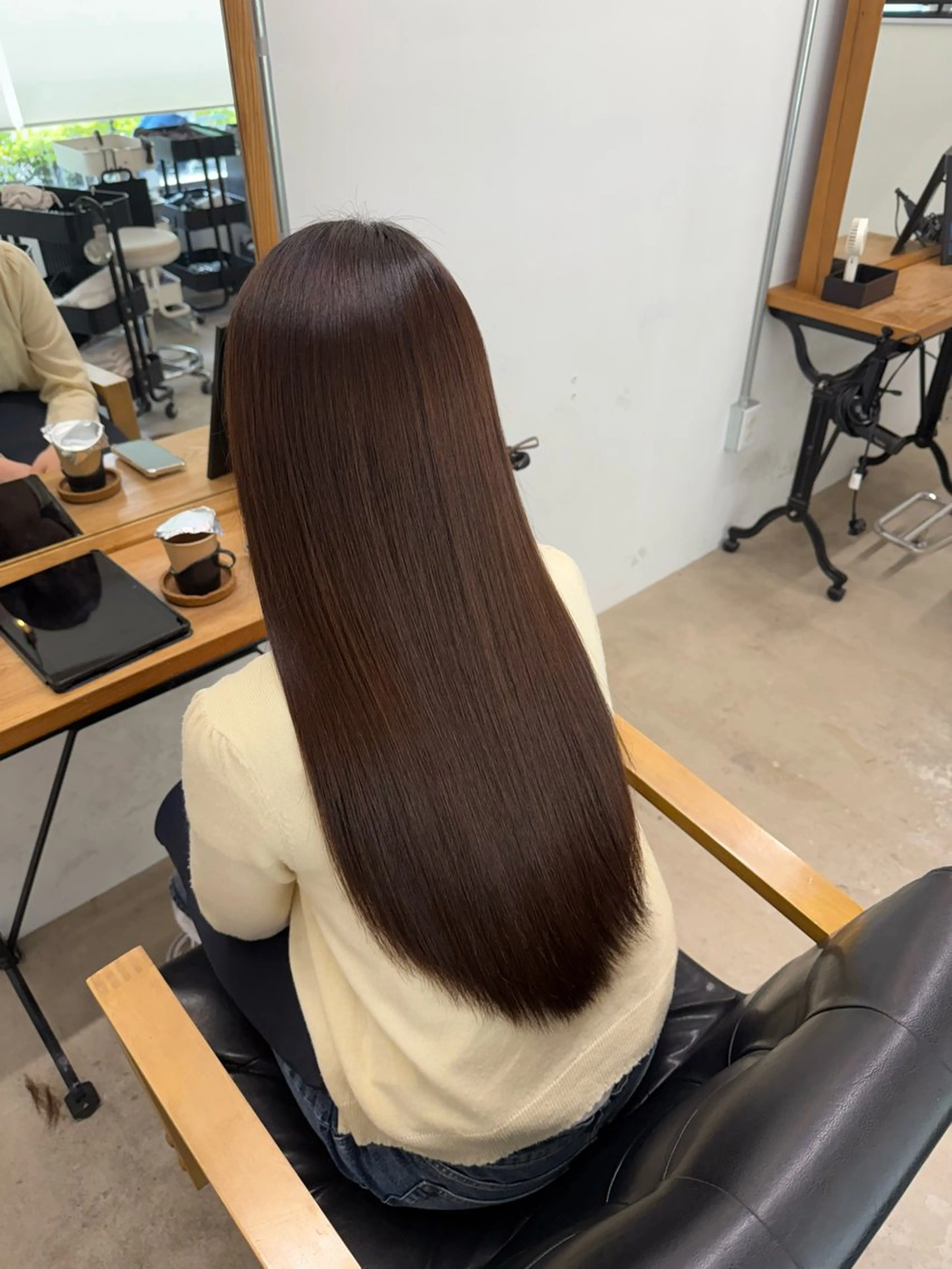 ロング ひろし/髪質改善/ 縮毛矯正/上品✨のヘアスタイル