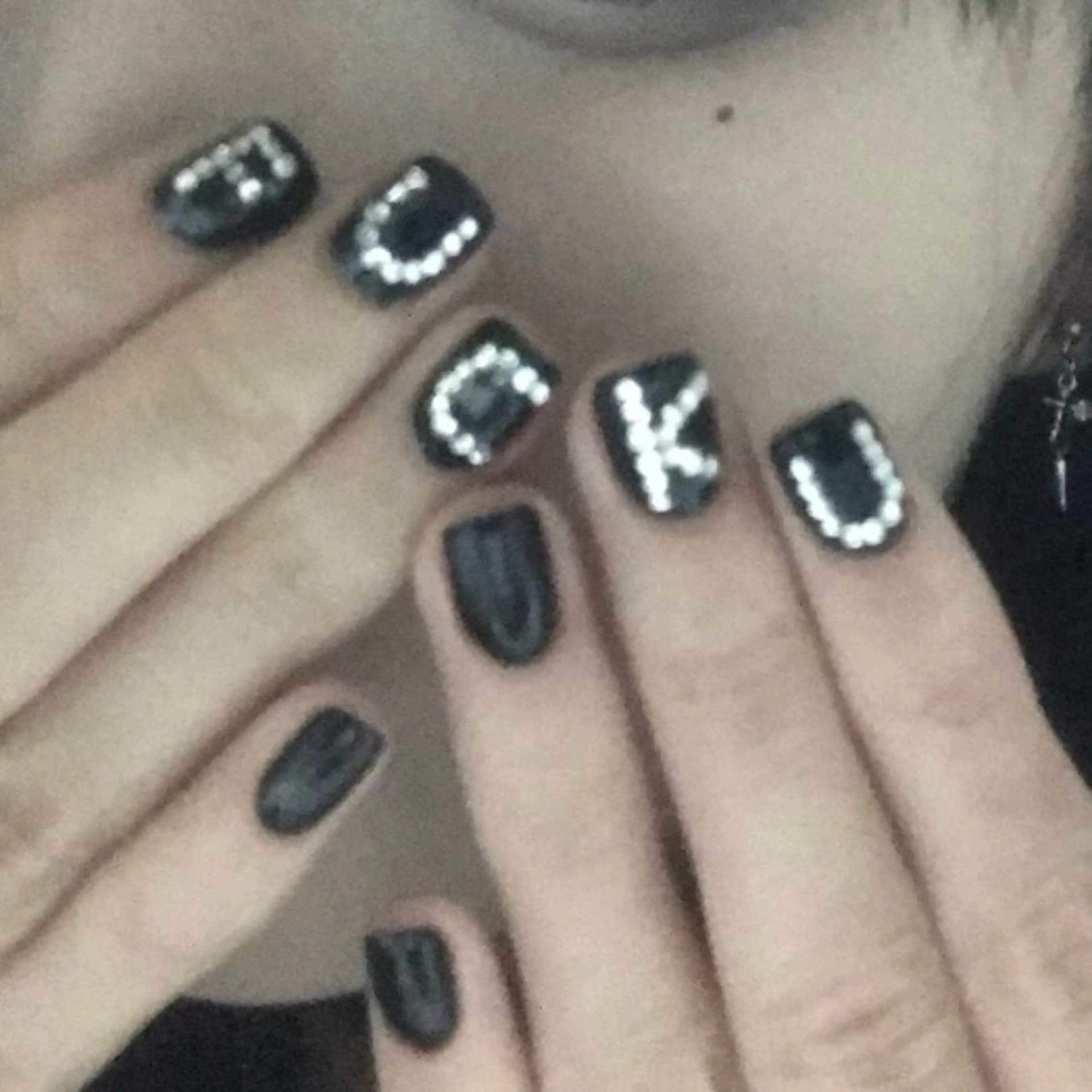 (オフ込み)シンプル系ネイルの写真