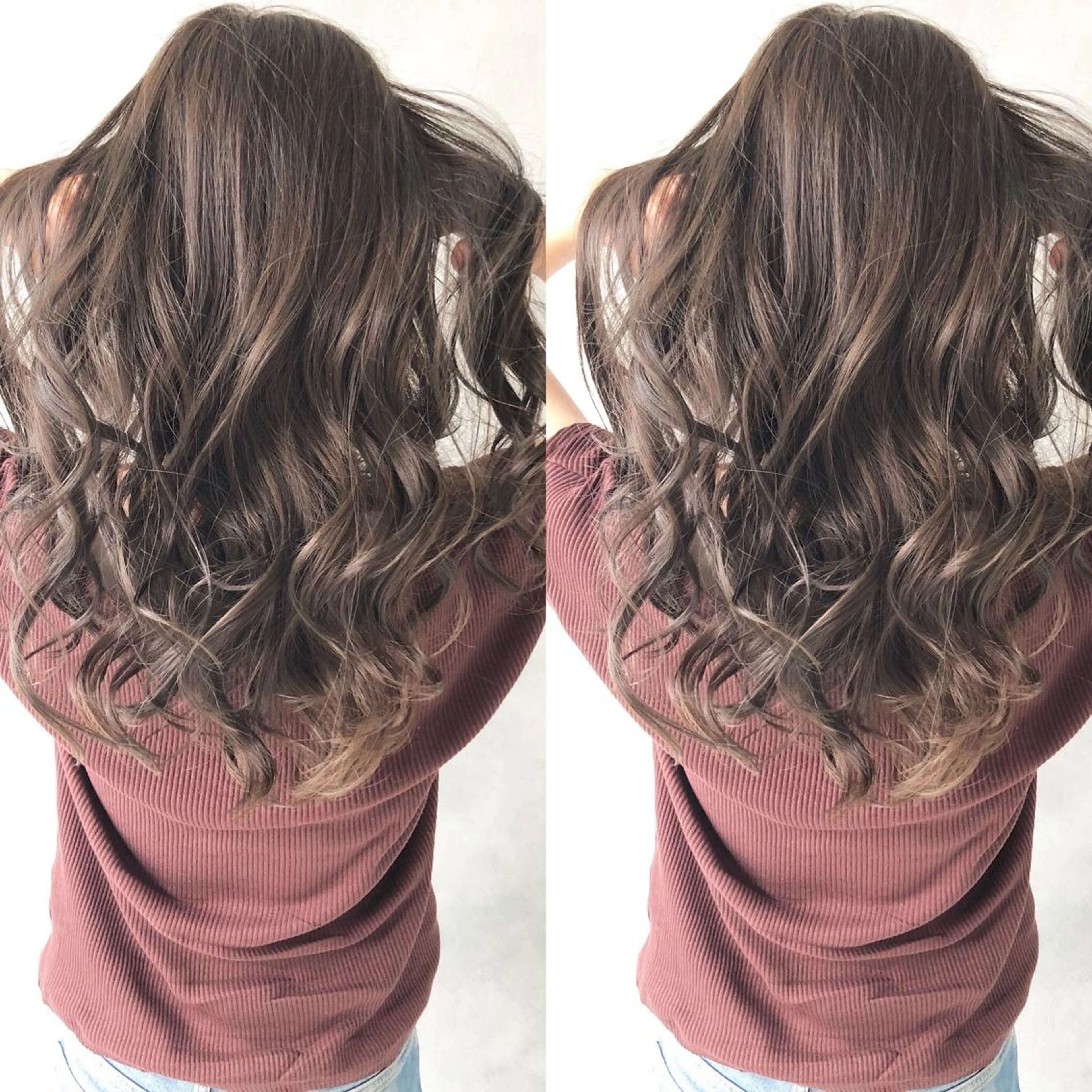 ロング 外国人風カラー ハイライト ヘアカラー トリートメント 小澤大輔 YOLO hairのヘアスタイル