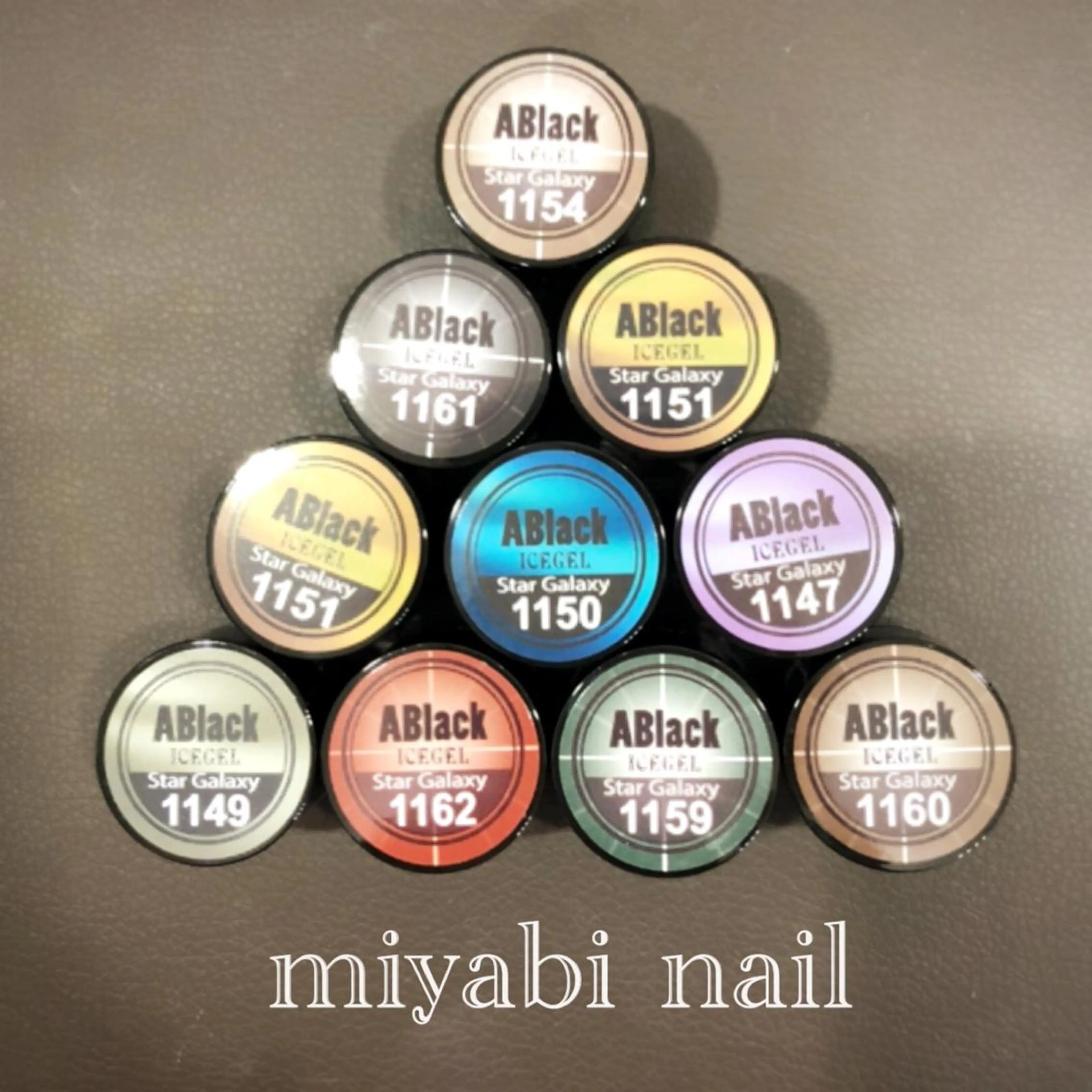 ネイル ジェルネイル マグネットネイル miyabi nail 桂川駅近くのネイルデザイン