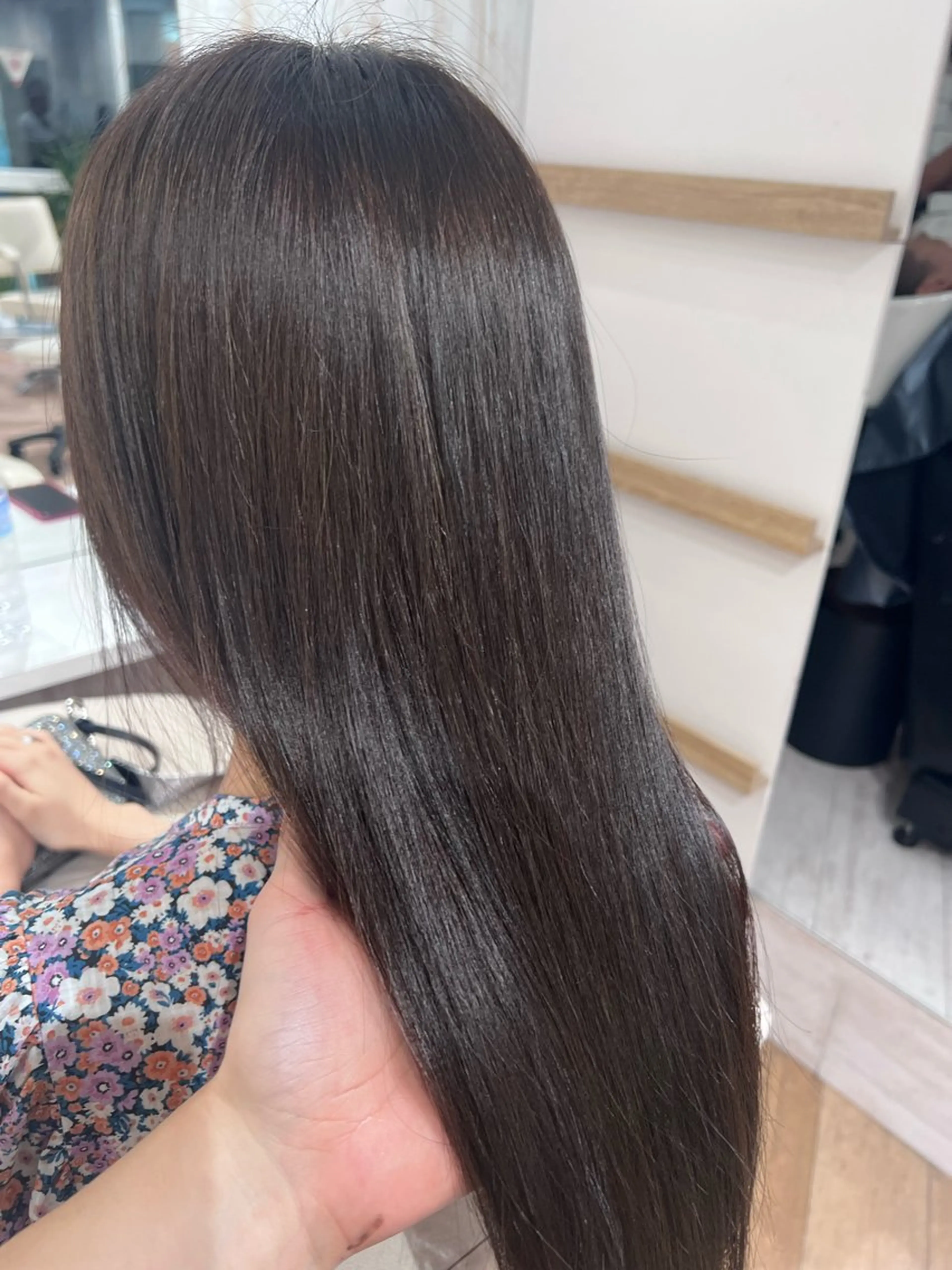 ロング カラー 立川/ブリーチ/ 髪質改善/西川翔真のヘアスタイル