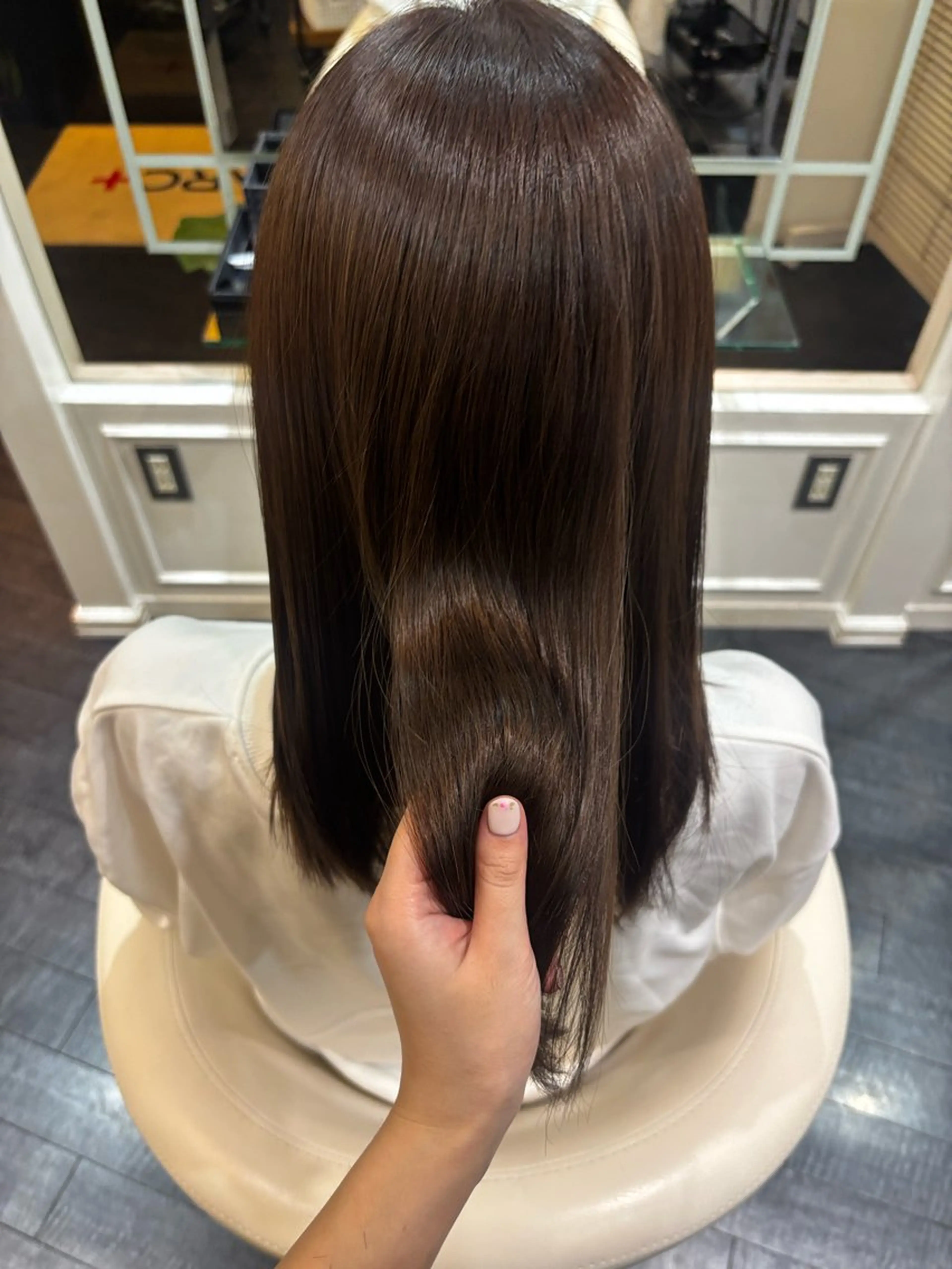 ミディアム カット トリートメント 髪質改善🤍ボブ🤍 ARC＋代官山/りこのヘアスタイル