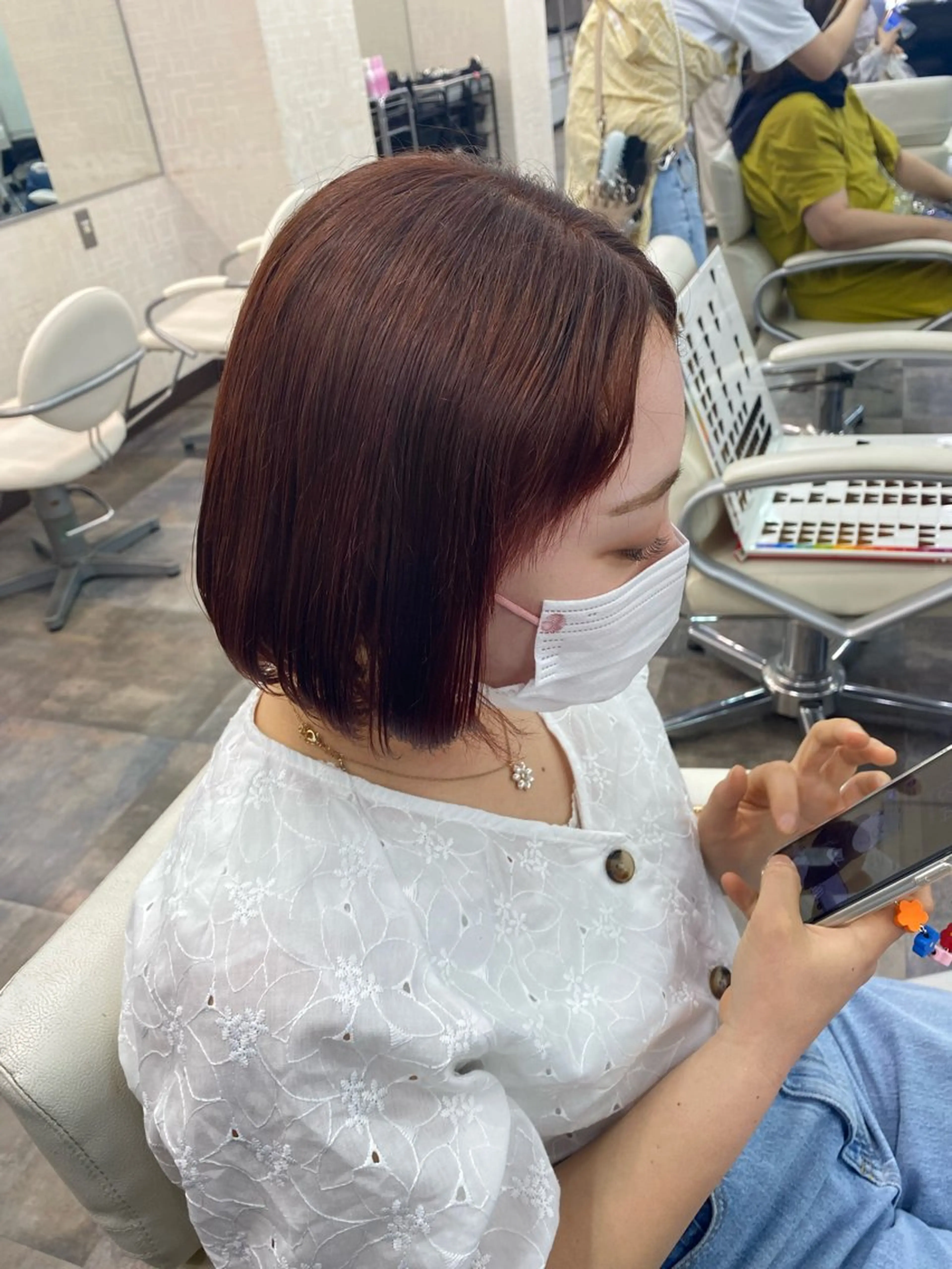 ショート こうみょう れいなのヘアスタイル