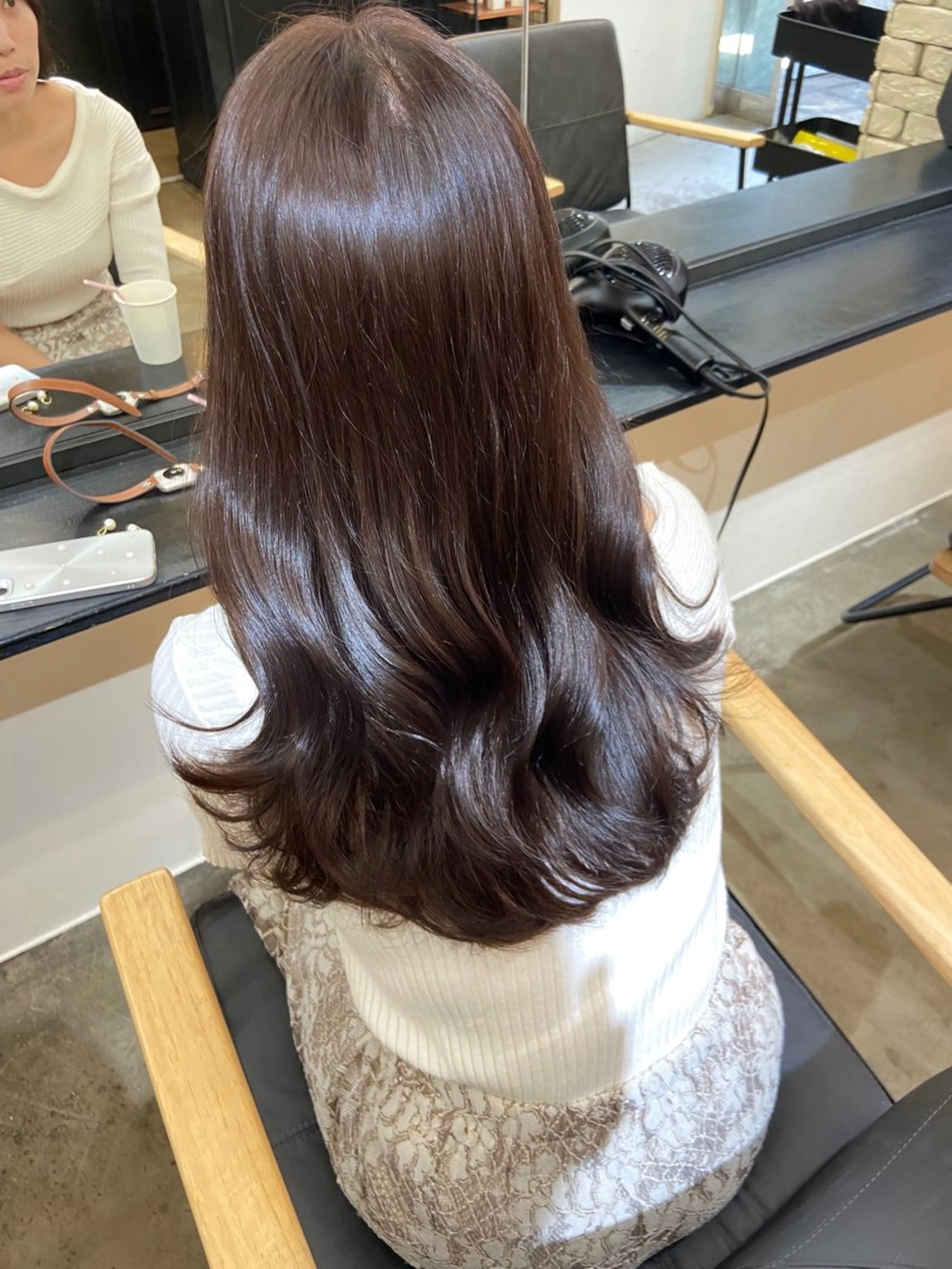 ロング カラー 地毛風艶カラー🌿 喜多夏海のヘアスタイル