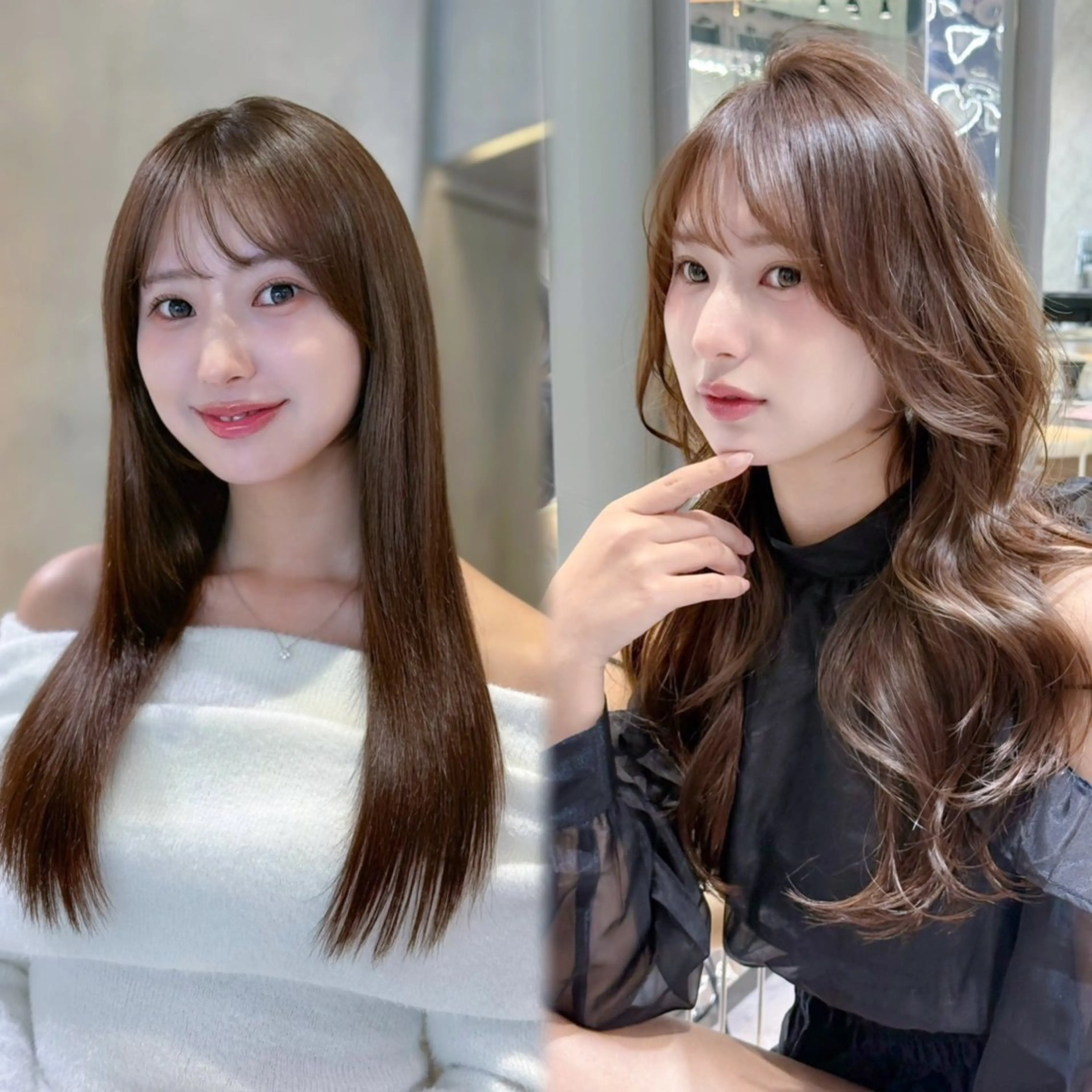 【ご新規様限定🎀】🫧似合わせカット＋透明感カラー🤍＋1stepトリートメント✨の写真