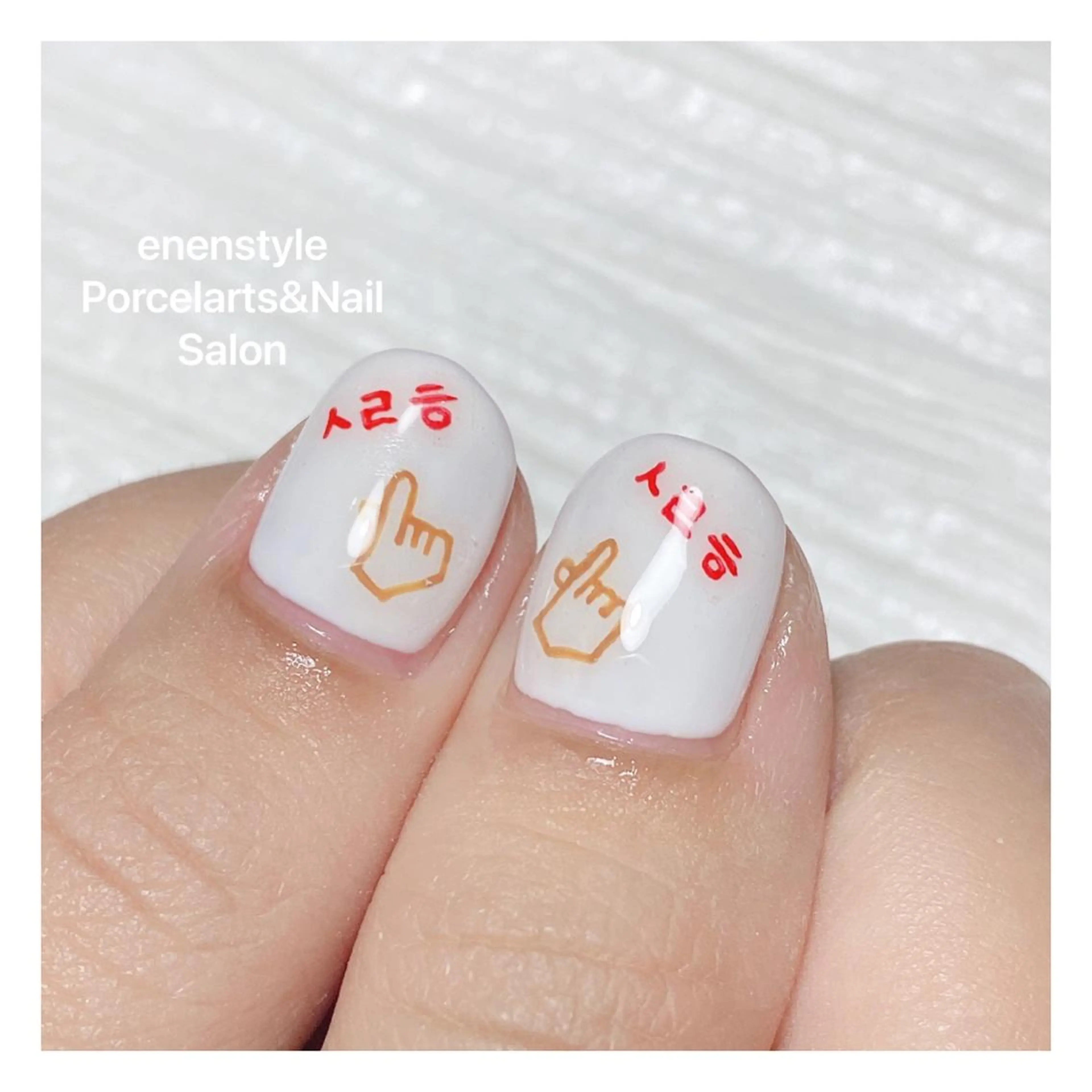 ミディアム ネイル ハンドネイル 👑enen style👑のネイルデザイン