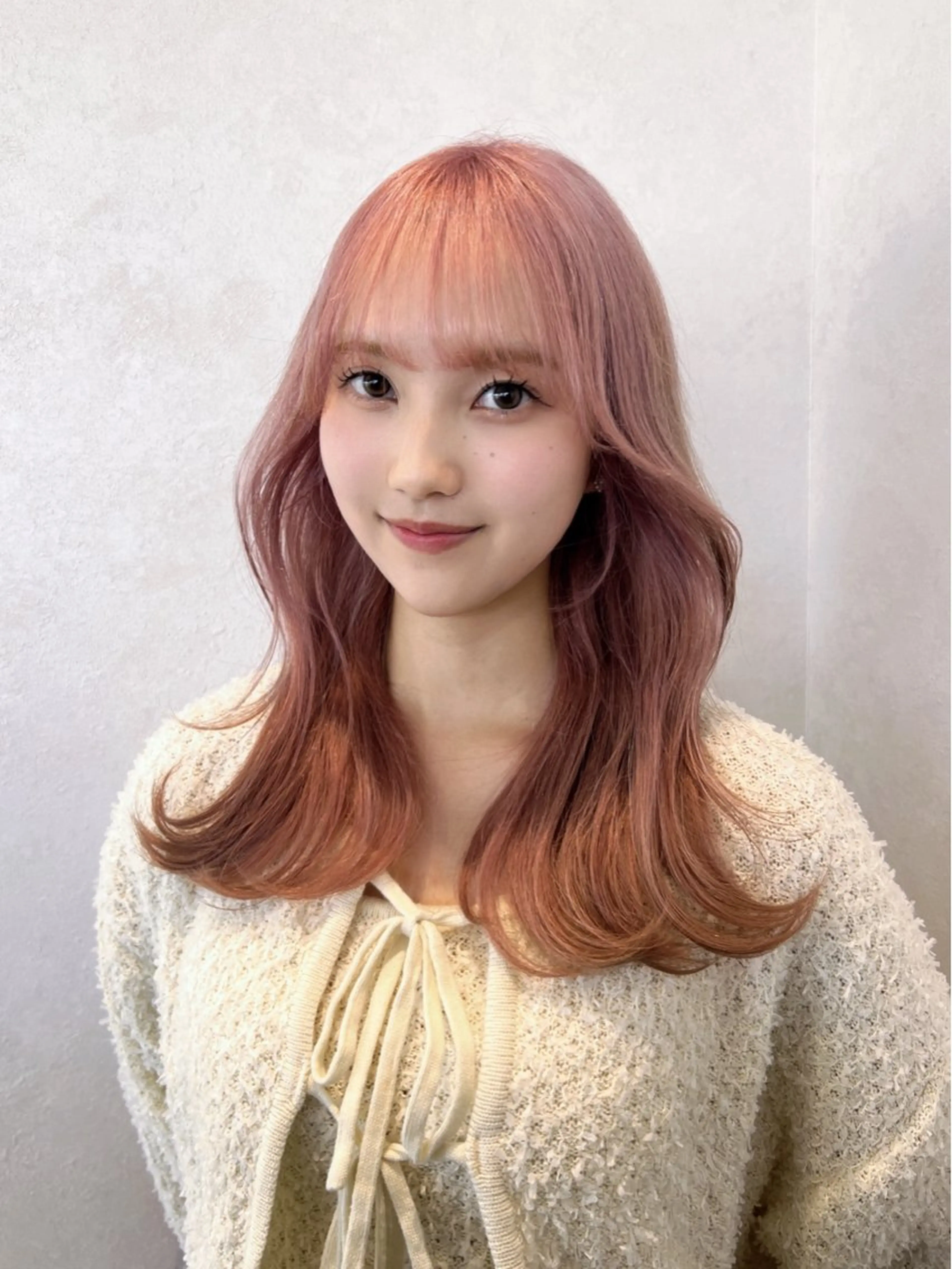 カラー nehus nagaoka所属・🖤複雑履歴ブリーチ Mizuki 🖤のヘアスタイル