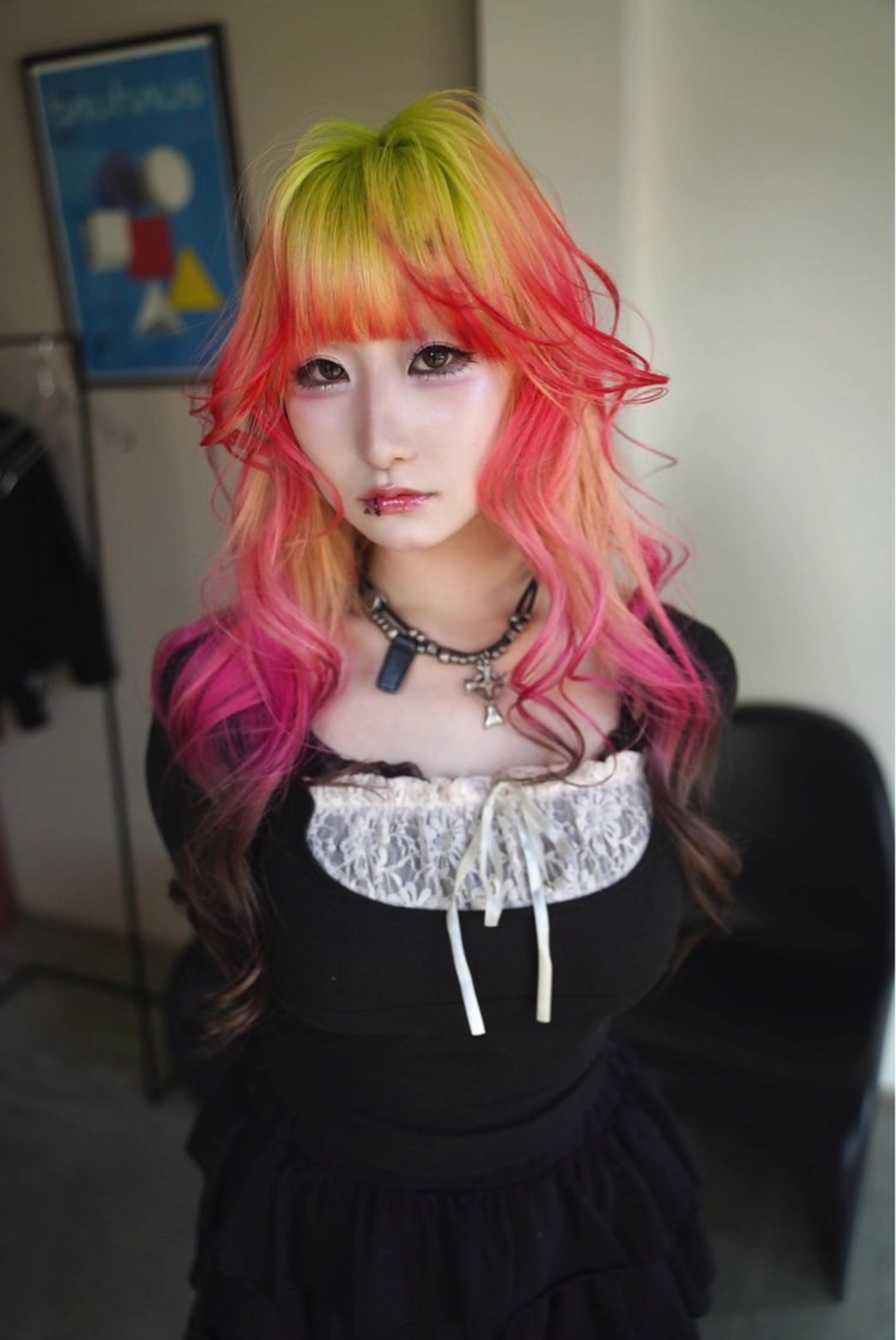 カラー 原宿/ハイトーン ⭐︎airi⭐︎のヘアスタイル