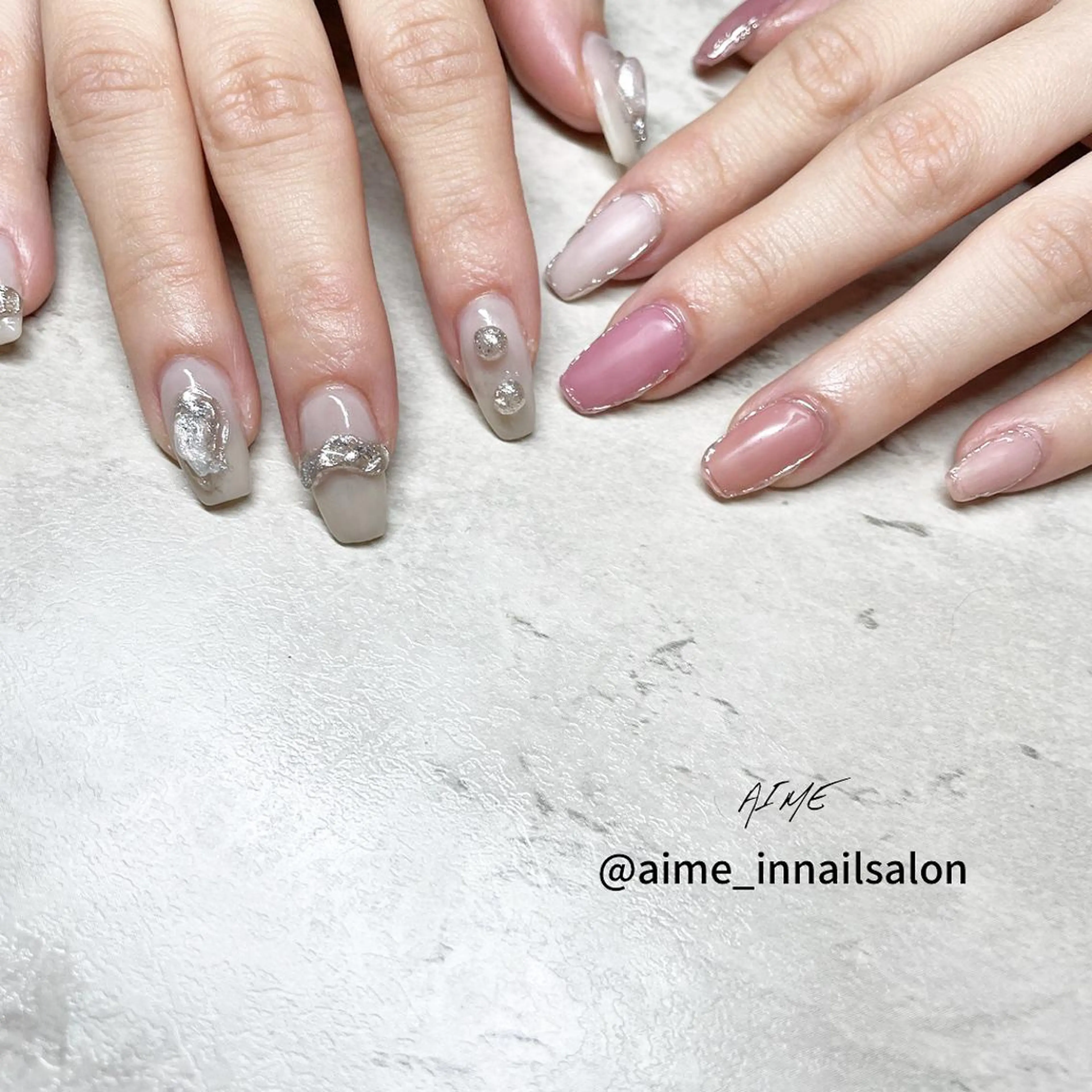ネイル ハンドネイル AIME （momo）のネイルデザイン