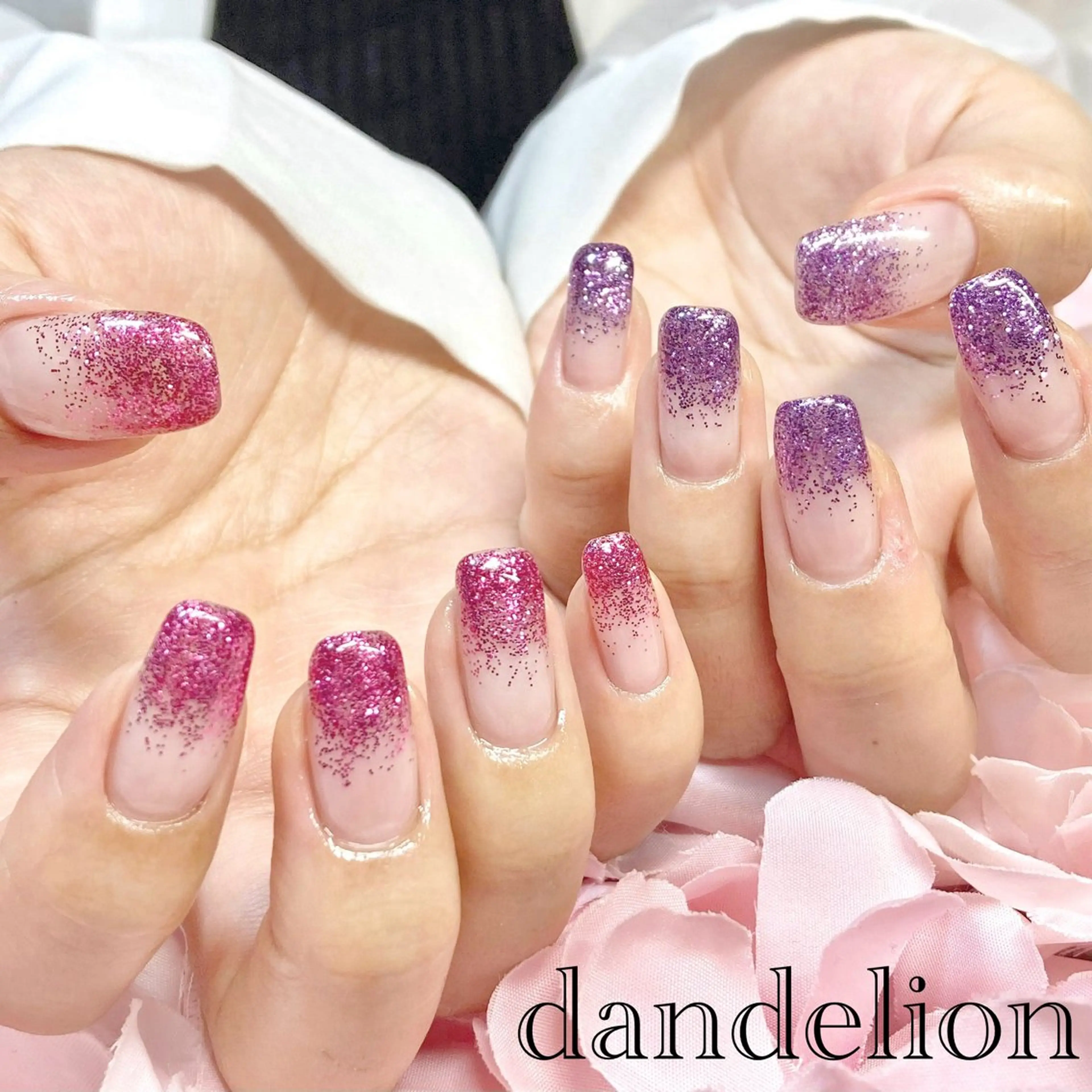 ネイル ハンドネイル ハンドケア dandelion ダンデライオンのネイルデザイン