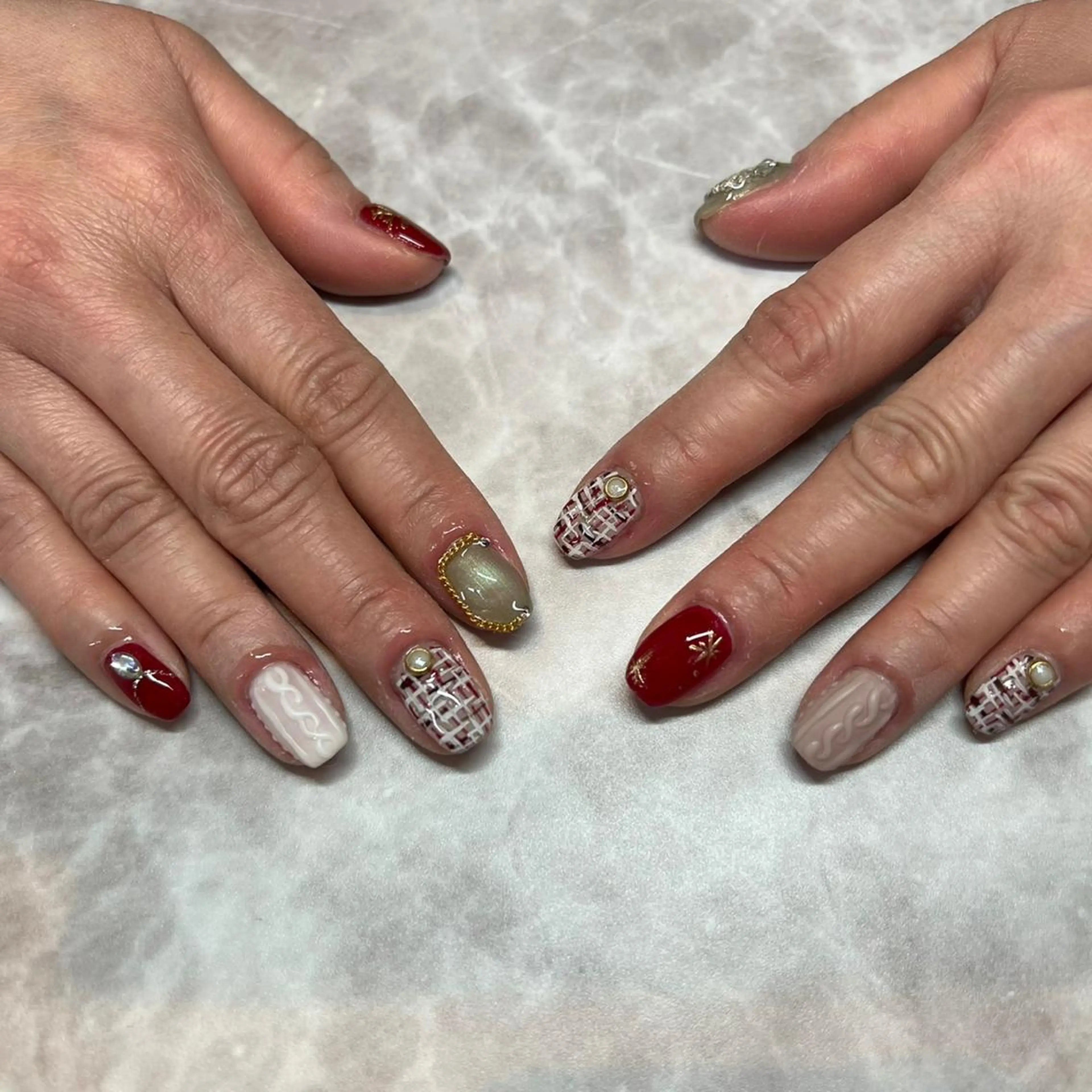 ネイル ハンドネイル NAIL Salon IP所属・長谷川 奈緒美のネイルデザイン