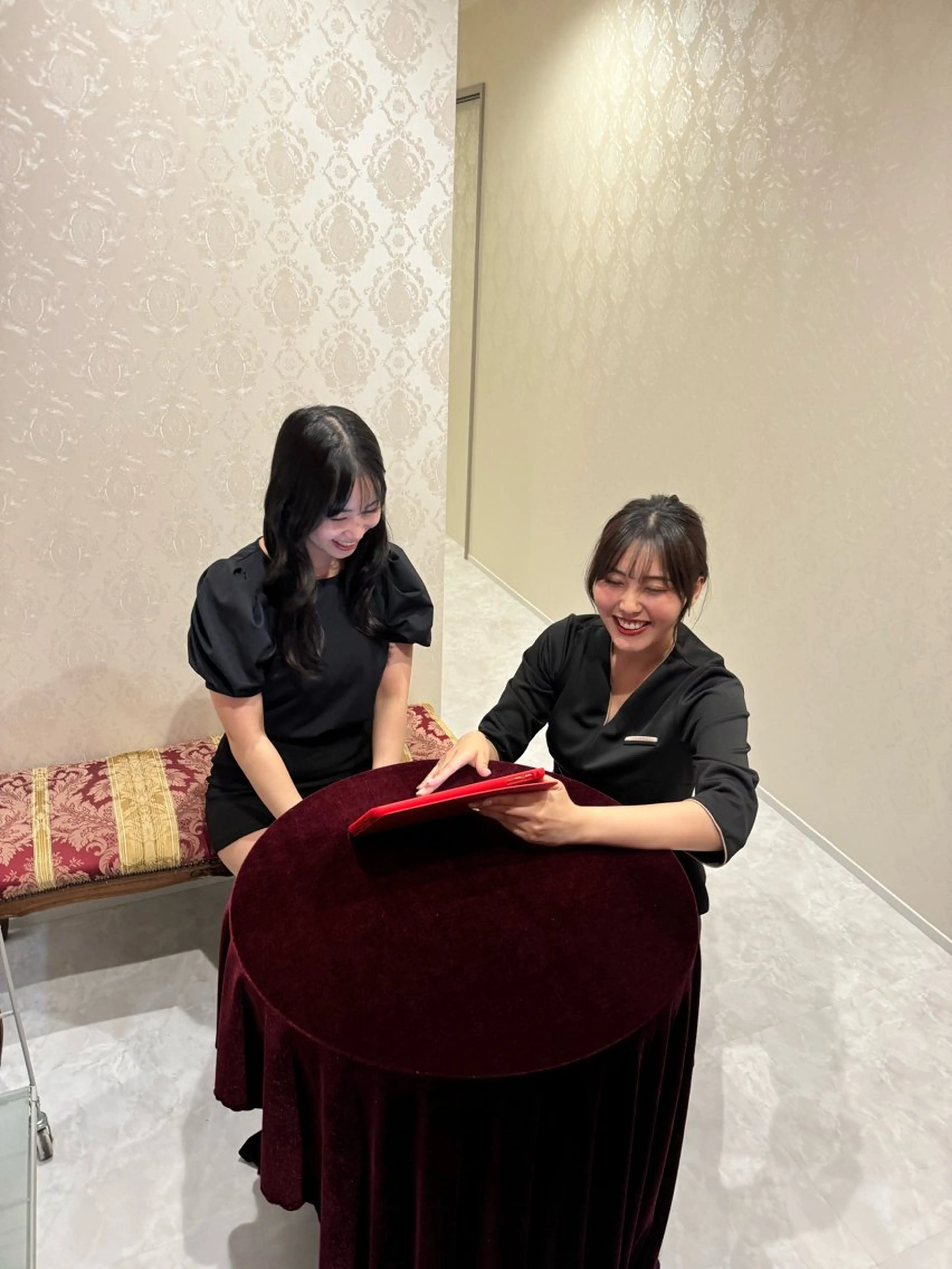 【メニュー相談】当日お客様のお身体の状態をみて一緒に決めましょう!の写真