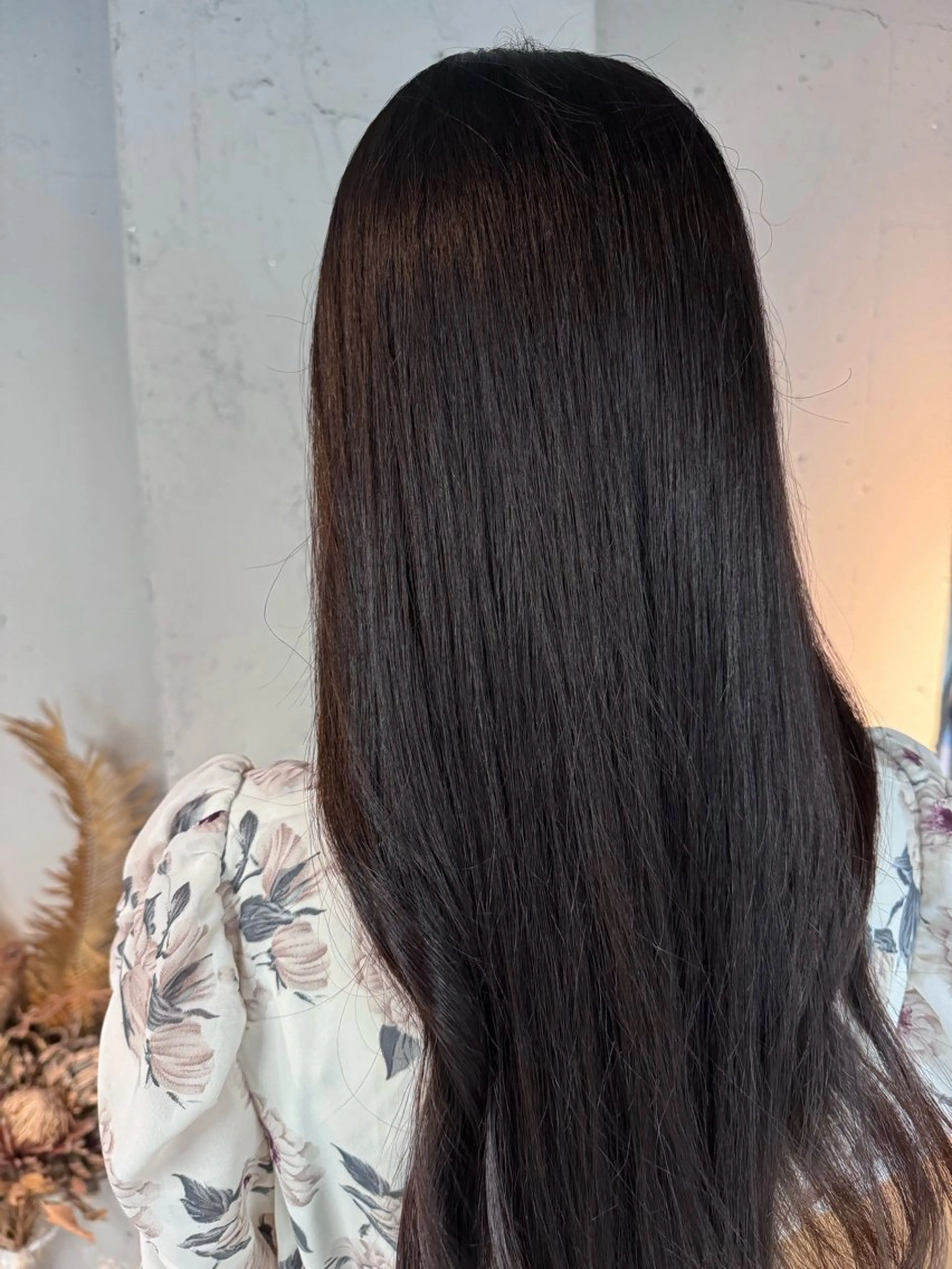 ロング パーマ カット 縮毛矯正 トリートメント 艶髪/髪質改善/ MONSO山本のヘアスタイル