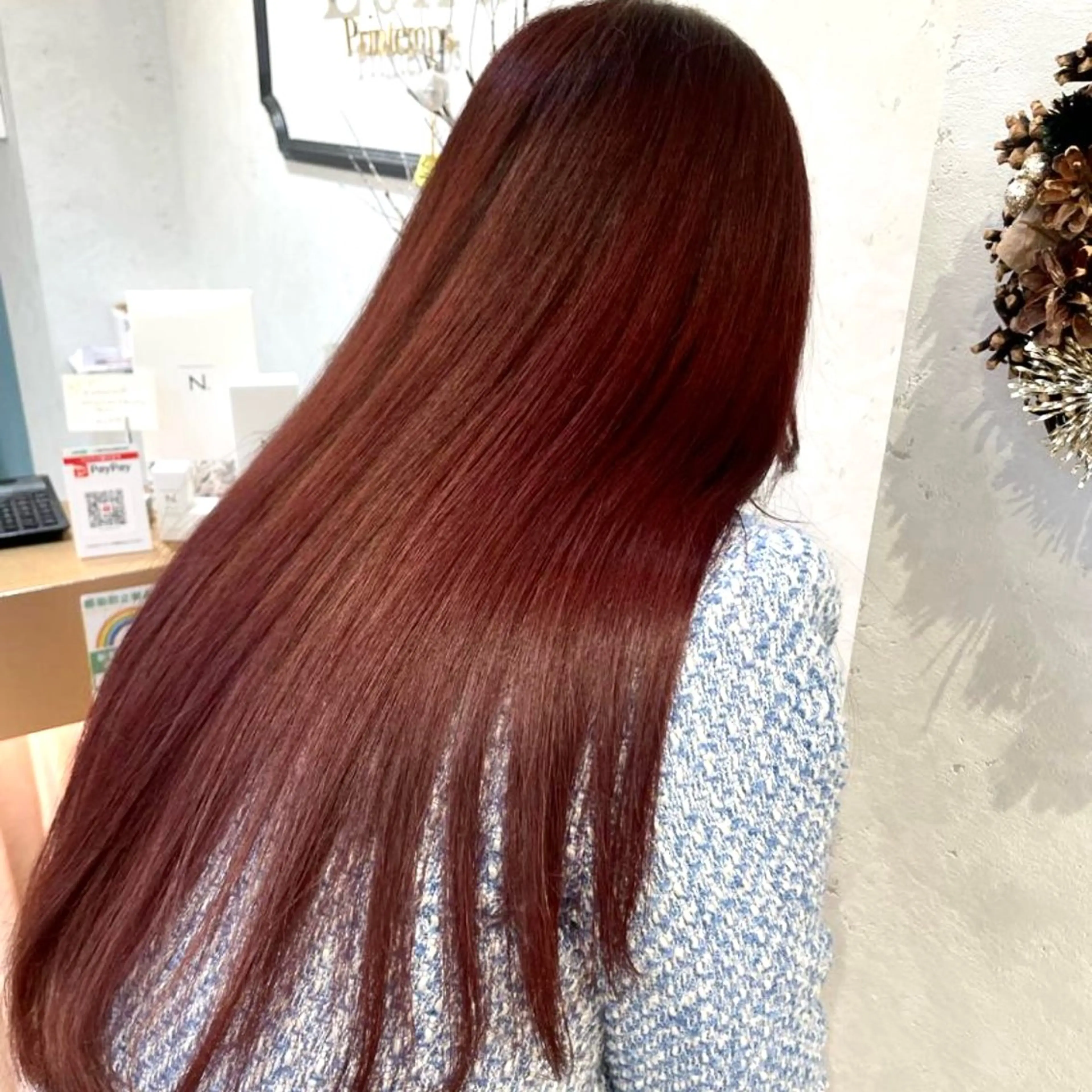 セミロング カラー カット ヘアカラー 縮毛矯正 トリートメント ♥️ブリーチ/ボブ/ レイヤー♥️maiのヘアスタイル