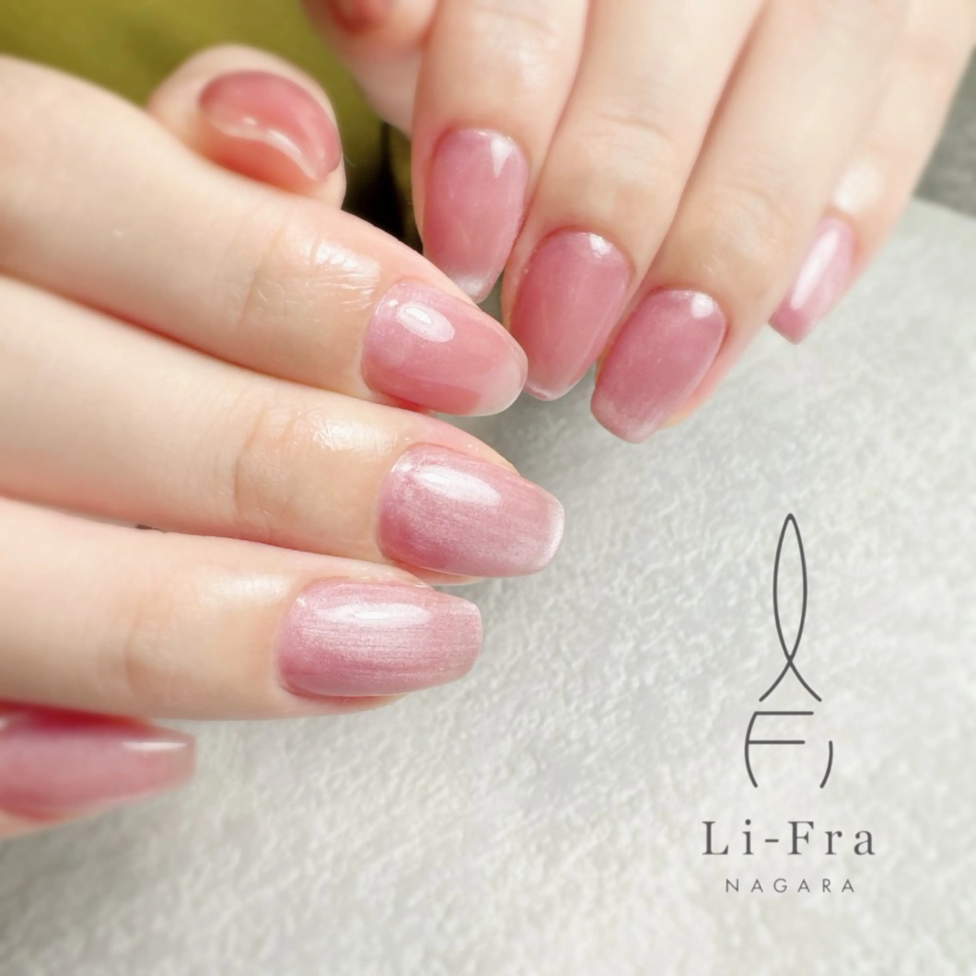 ネイル 氷ネイル・うるうるネイル Li-Fra YOKOのマツエク・マツパデザイン