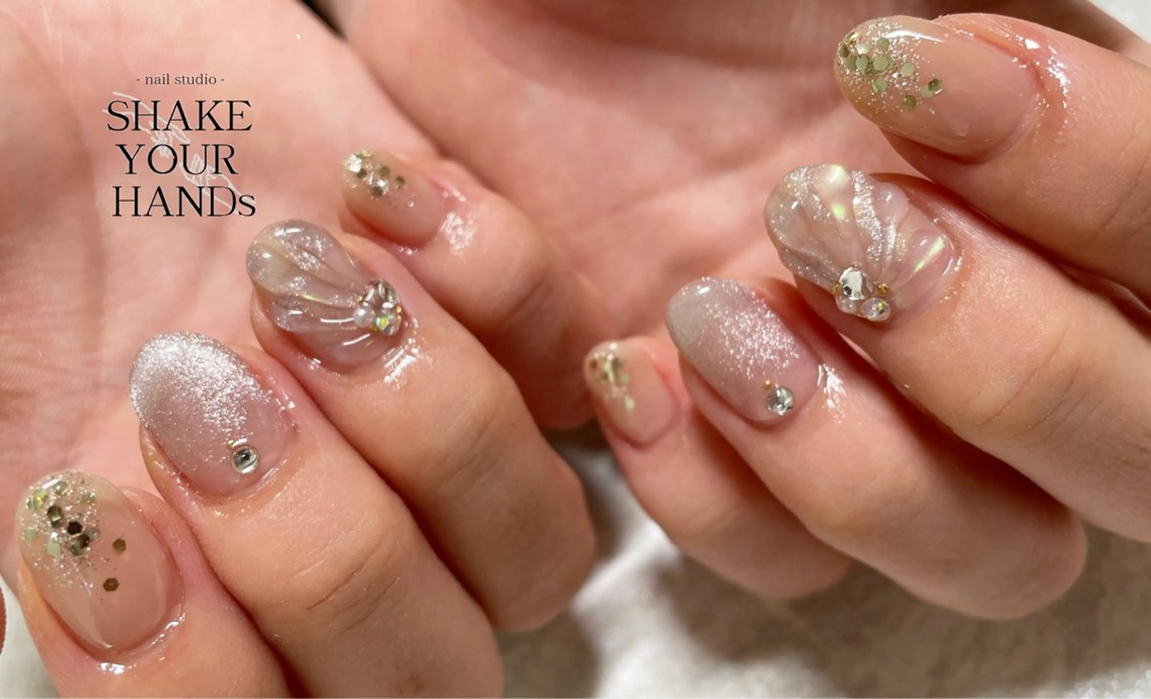 ネイル ハンドネイル ネイルスタジオ シェイクユアハンズのネイルデザイン