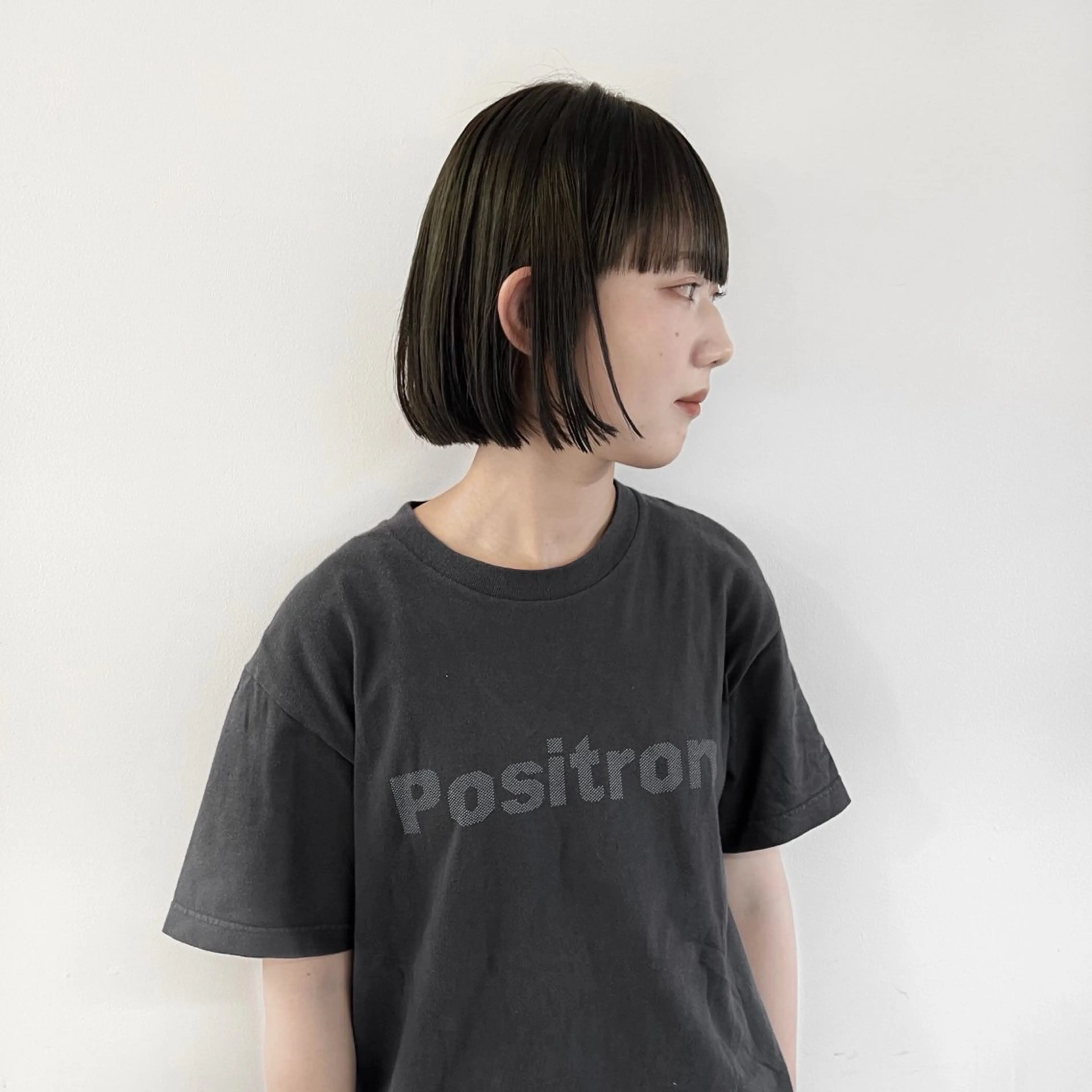 ショート 切りっぱなしボブ ボブ 小山夕稀/ニュアンス パーマ/新城のヘアスタイル