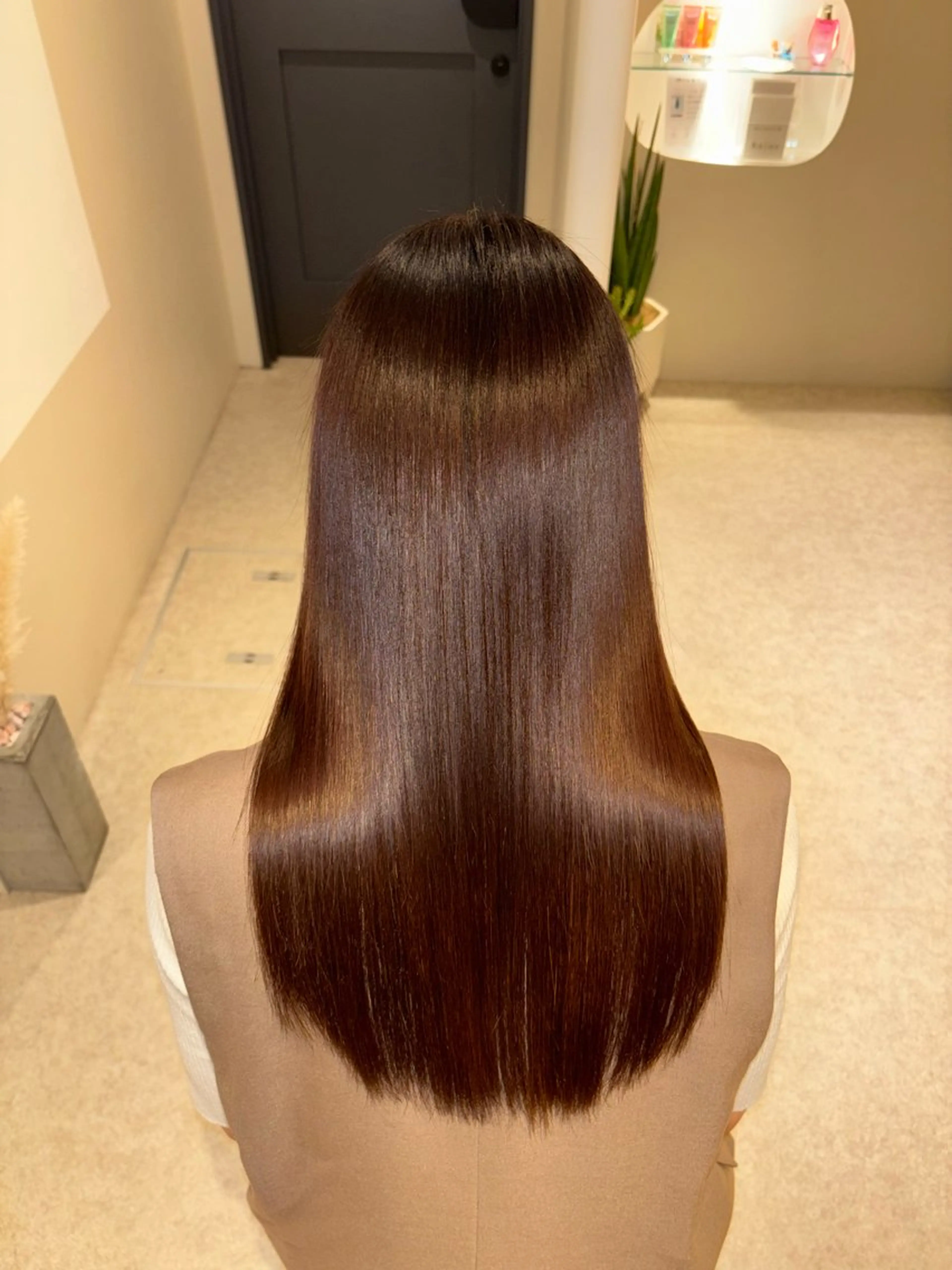 ロング カット トリートメント 篠崎 加奈のヘアスタイル