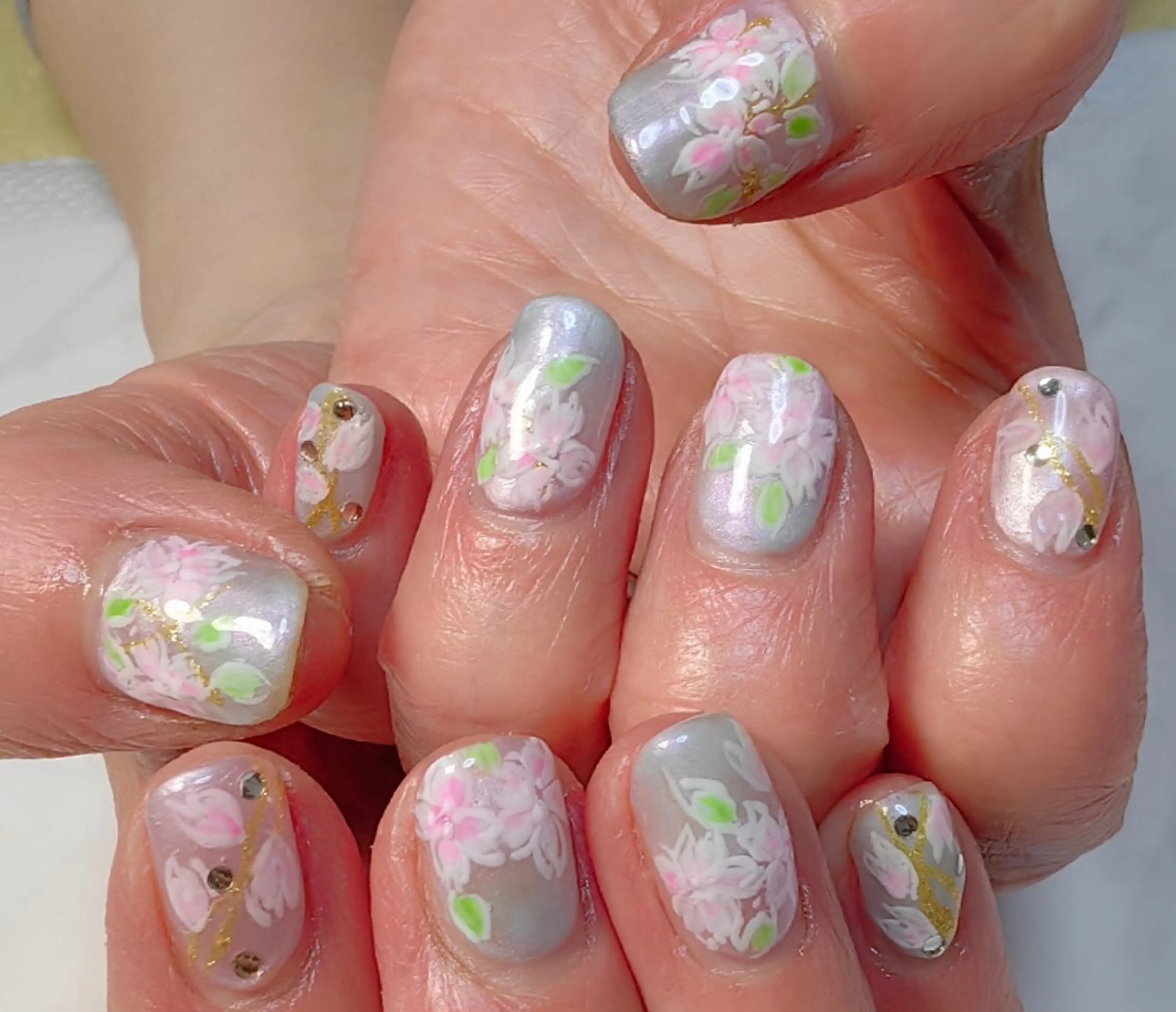 ネイル 桜ネイル reve あやののネイルデザイン