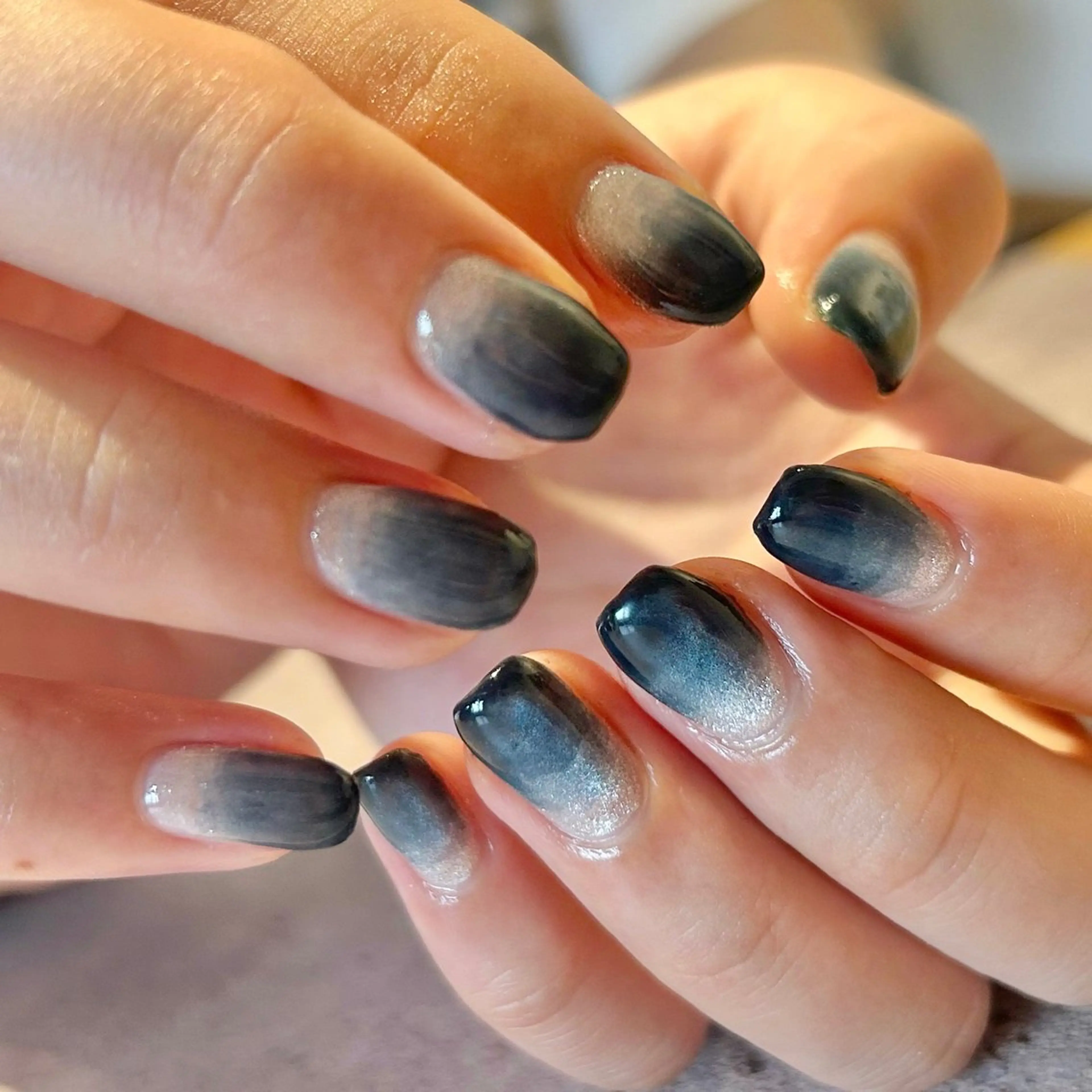 ネイル マグネットネイル nail salon amyのネイルデザイン