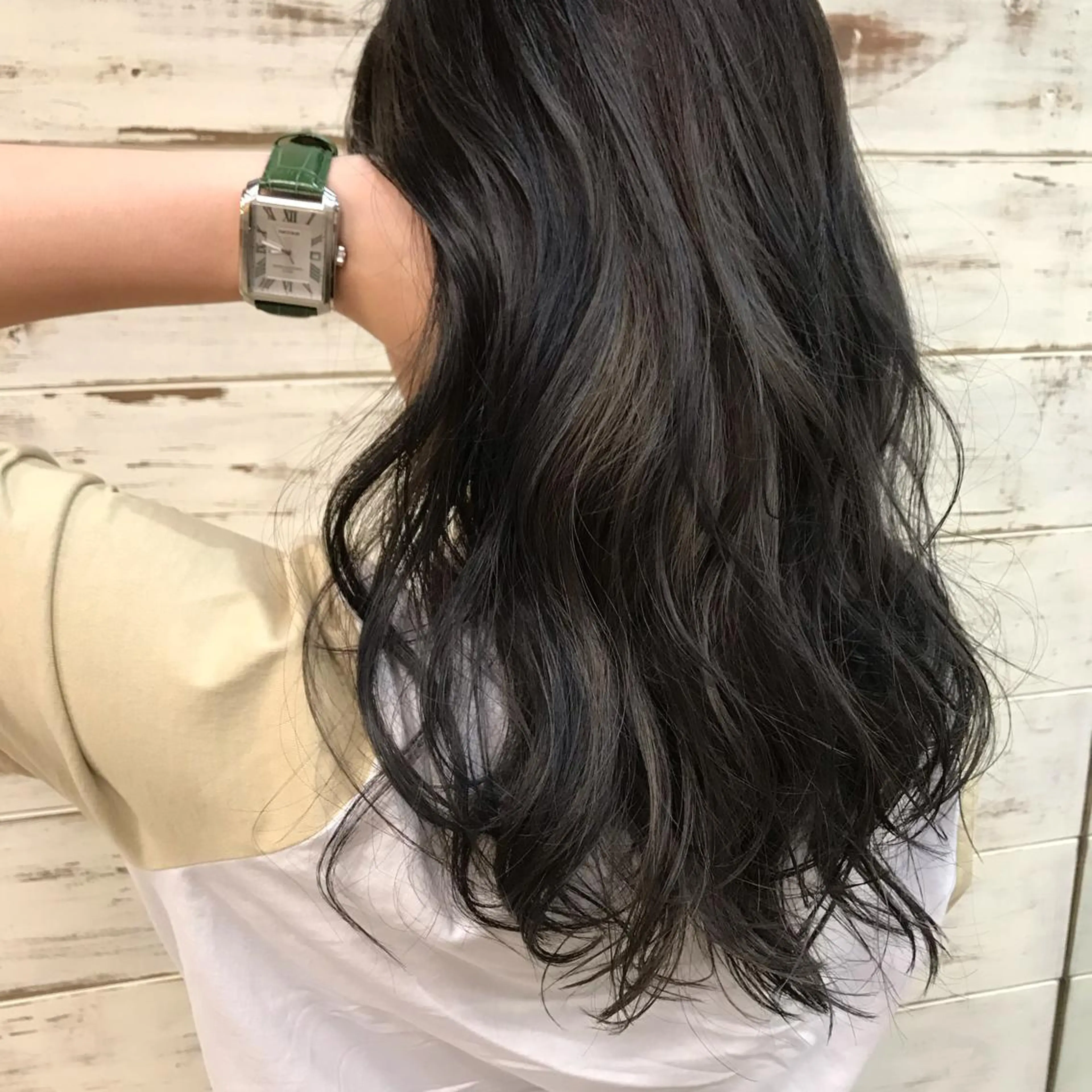 カラー グレージュ カーキグレージュ カット ヘアカラー トリートメント 日比 貴大/ minim hairのヘアスタイル