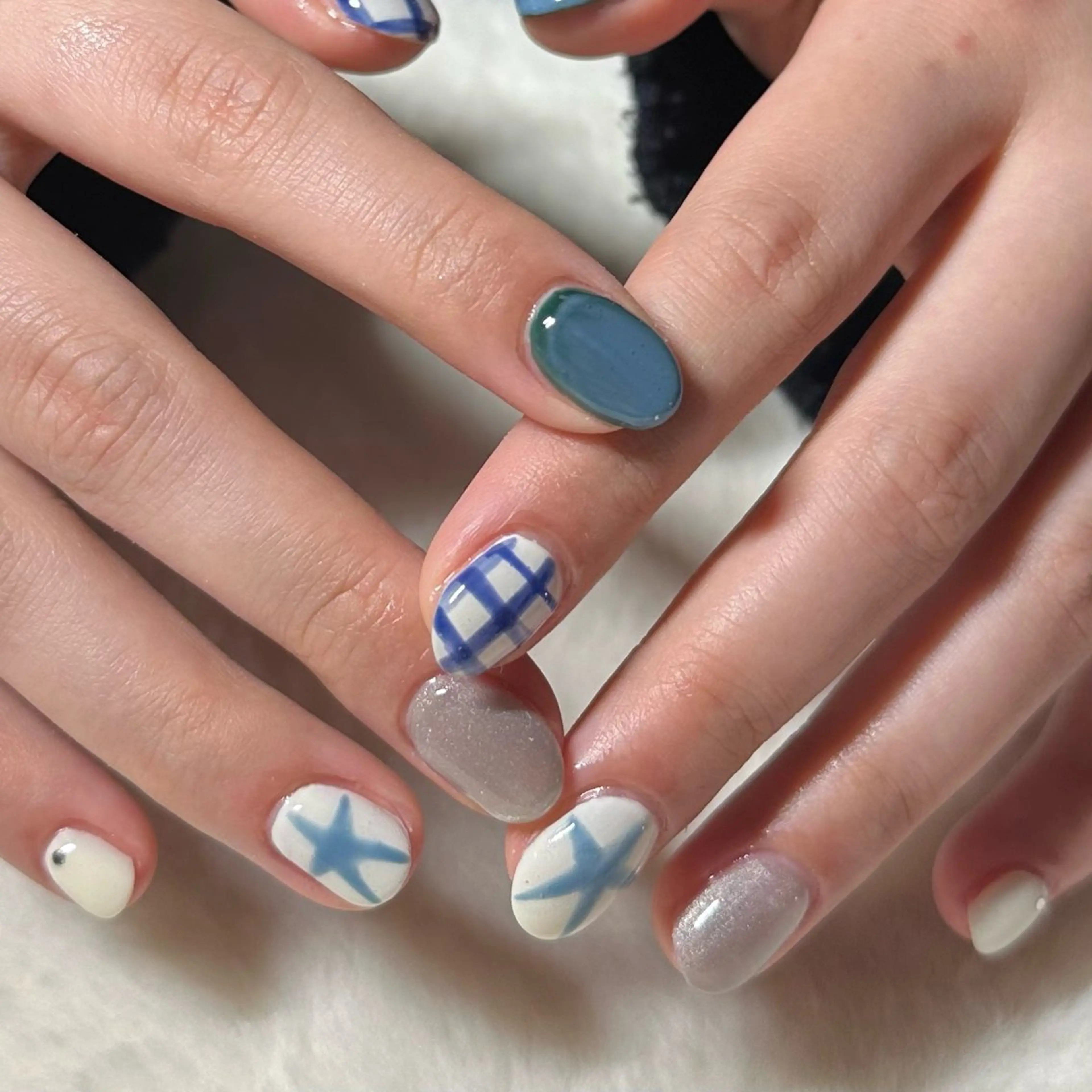 ショート yuka ♡のネイルデザイン