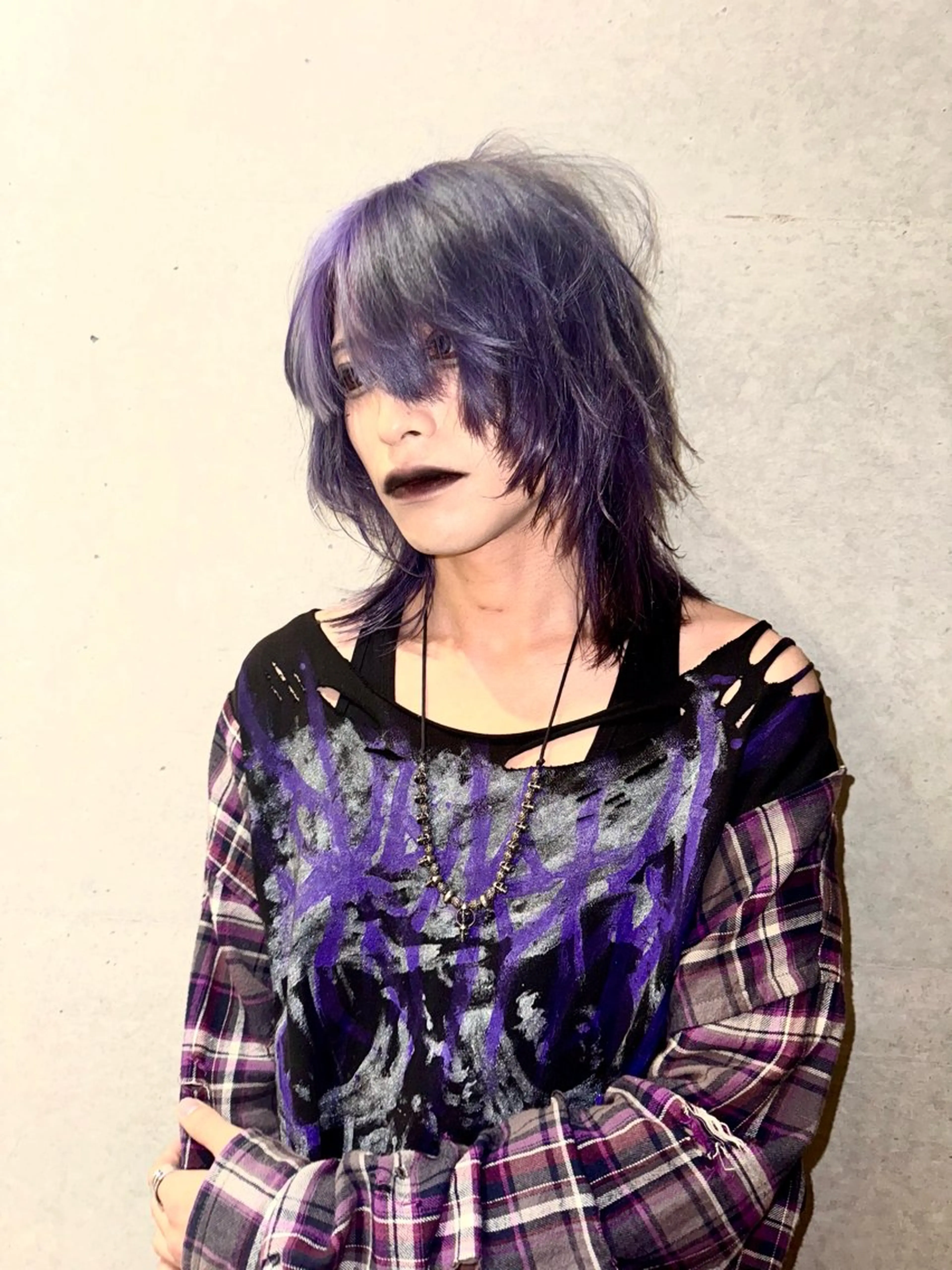 カラー メンズ カット ヘアカラー トリートメント デザインカラー⭐︎★ 🐆hyo🐆のヘアスタイル