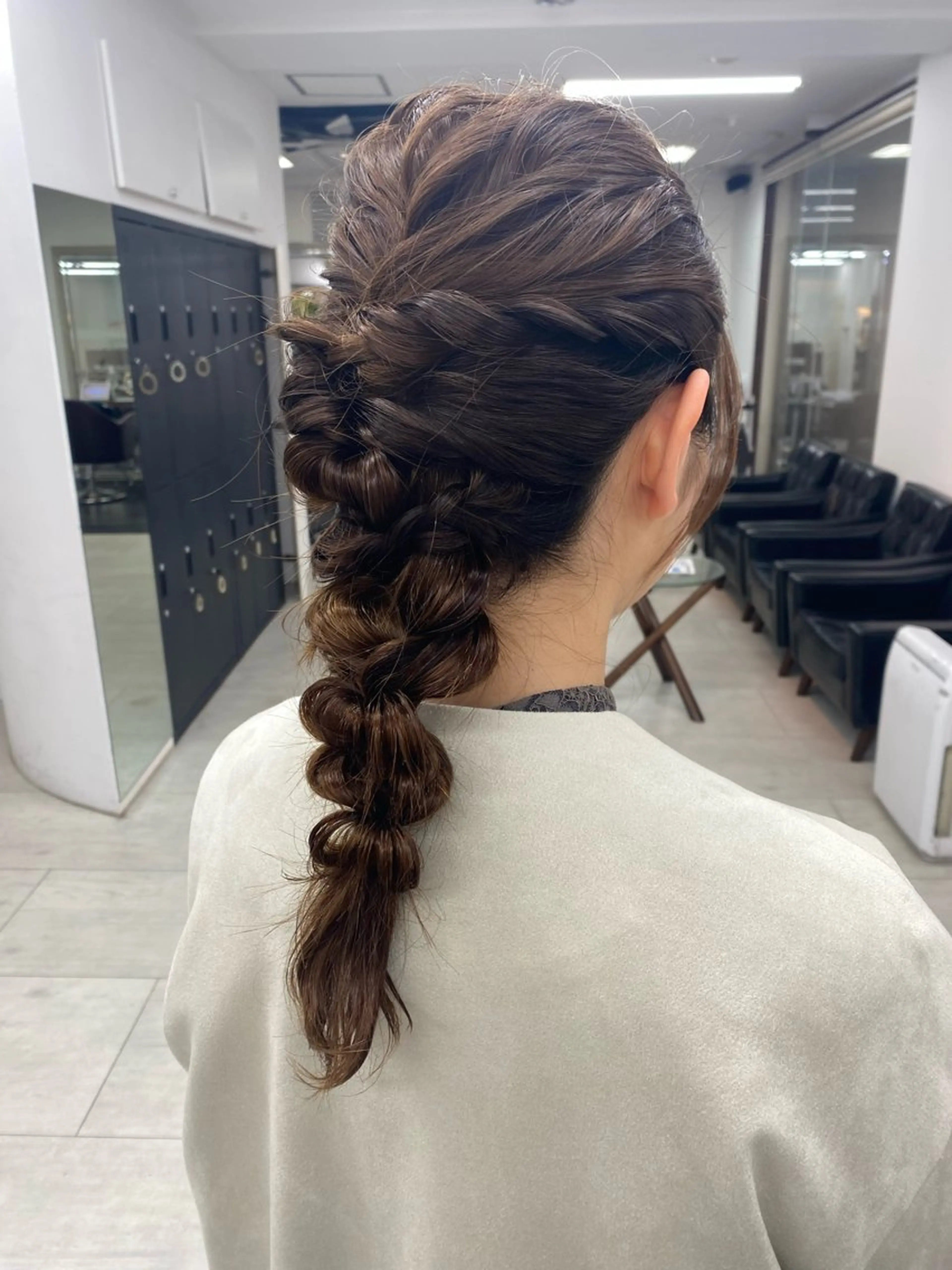 ロング ヘアセット 月野涼風 /レイヤーカットのヘアスタイル