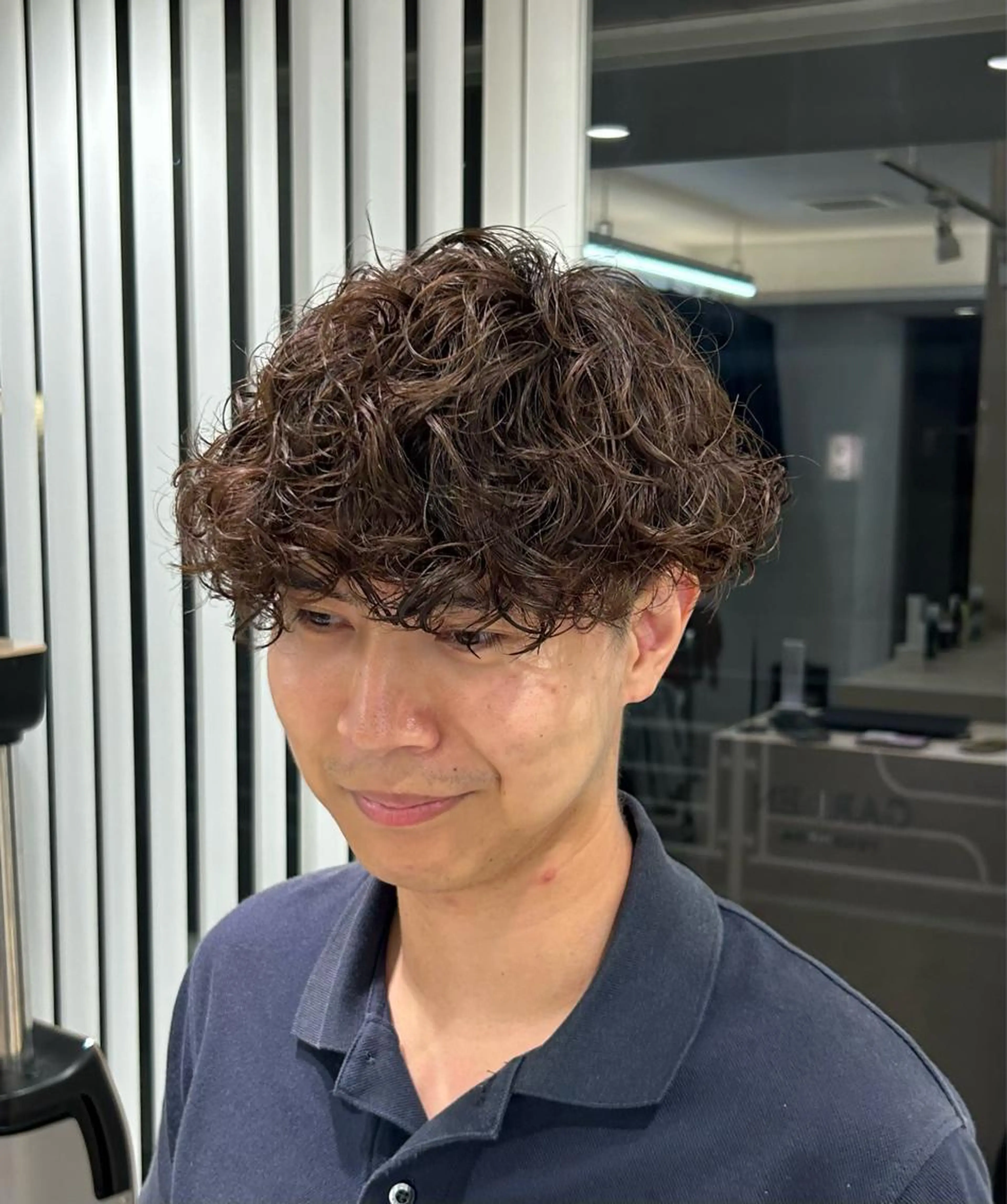 【🎱期間限定40%OFF🎱メンズ限定】カット+スパイラルパーマ+ケラトリートメントor頭皮ケアMarbbの写真