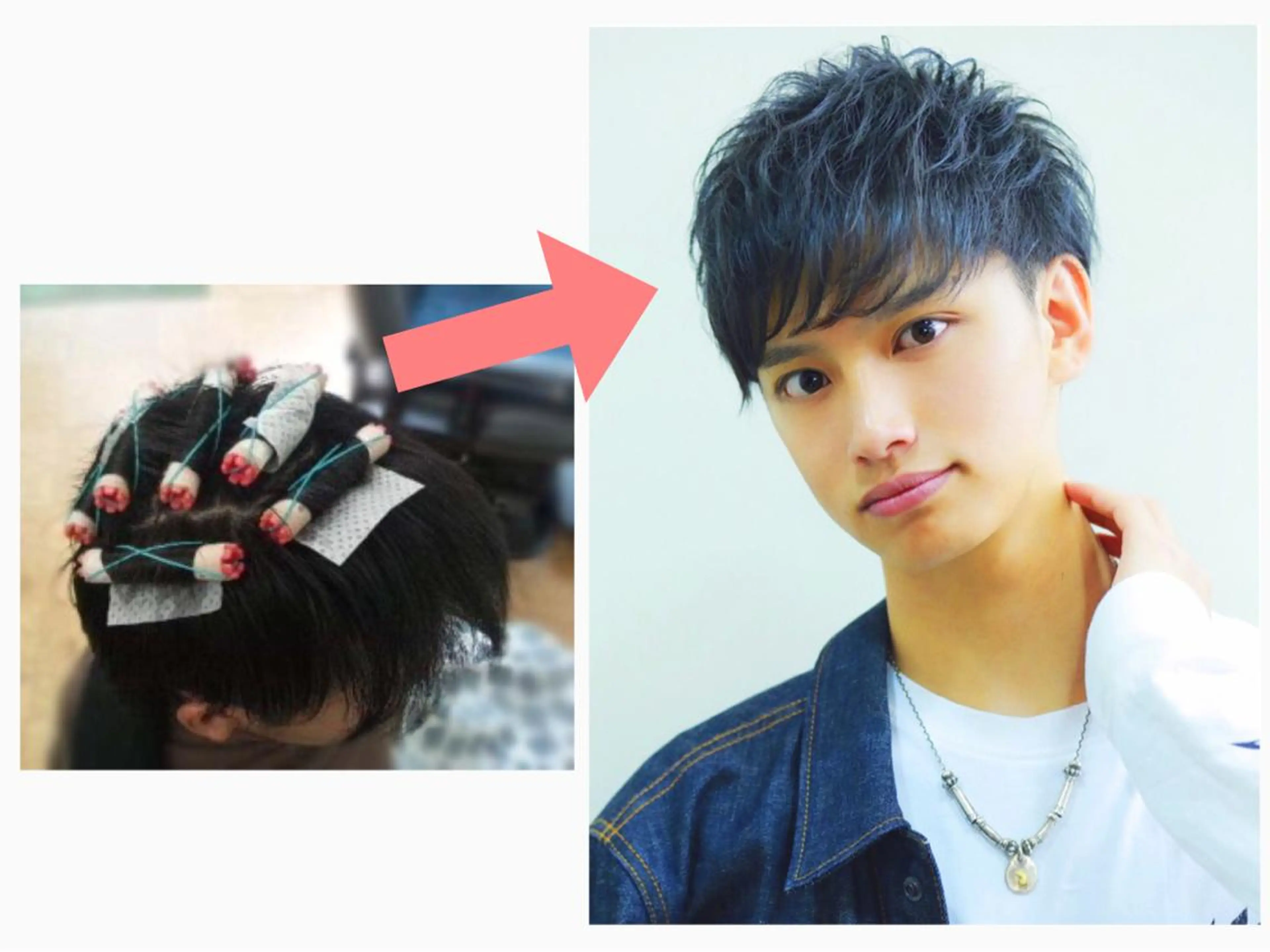 【メンズ限定】カット＋骨格矯正パーマの写真