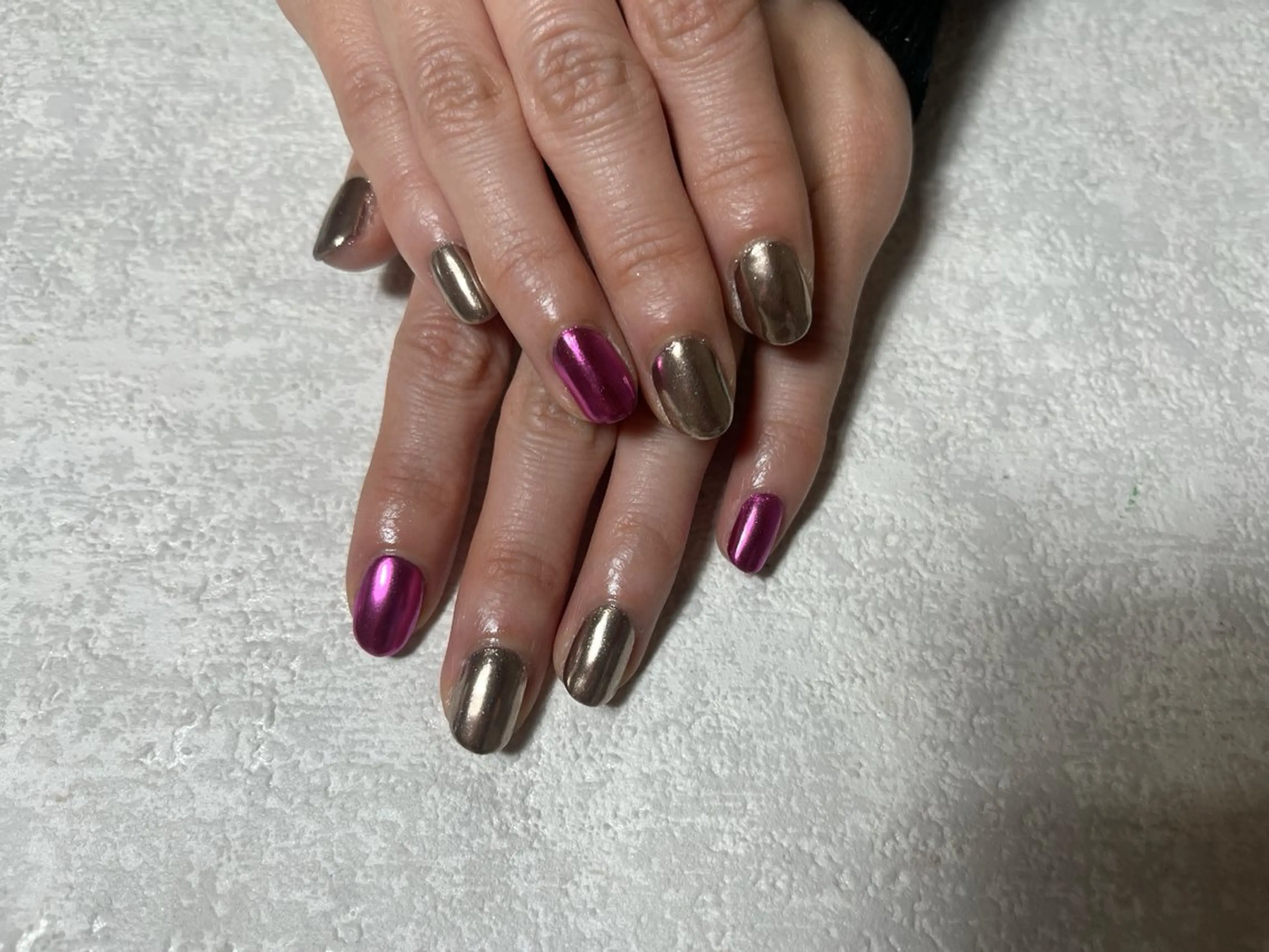 ネイル オーロラネイル フットネイル フレンチネイル ジェルネイル 韓国ネイル kikinail 溝の口のネイルデザイン