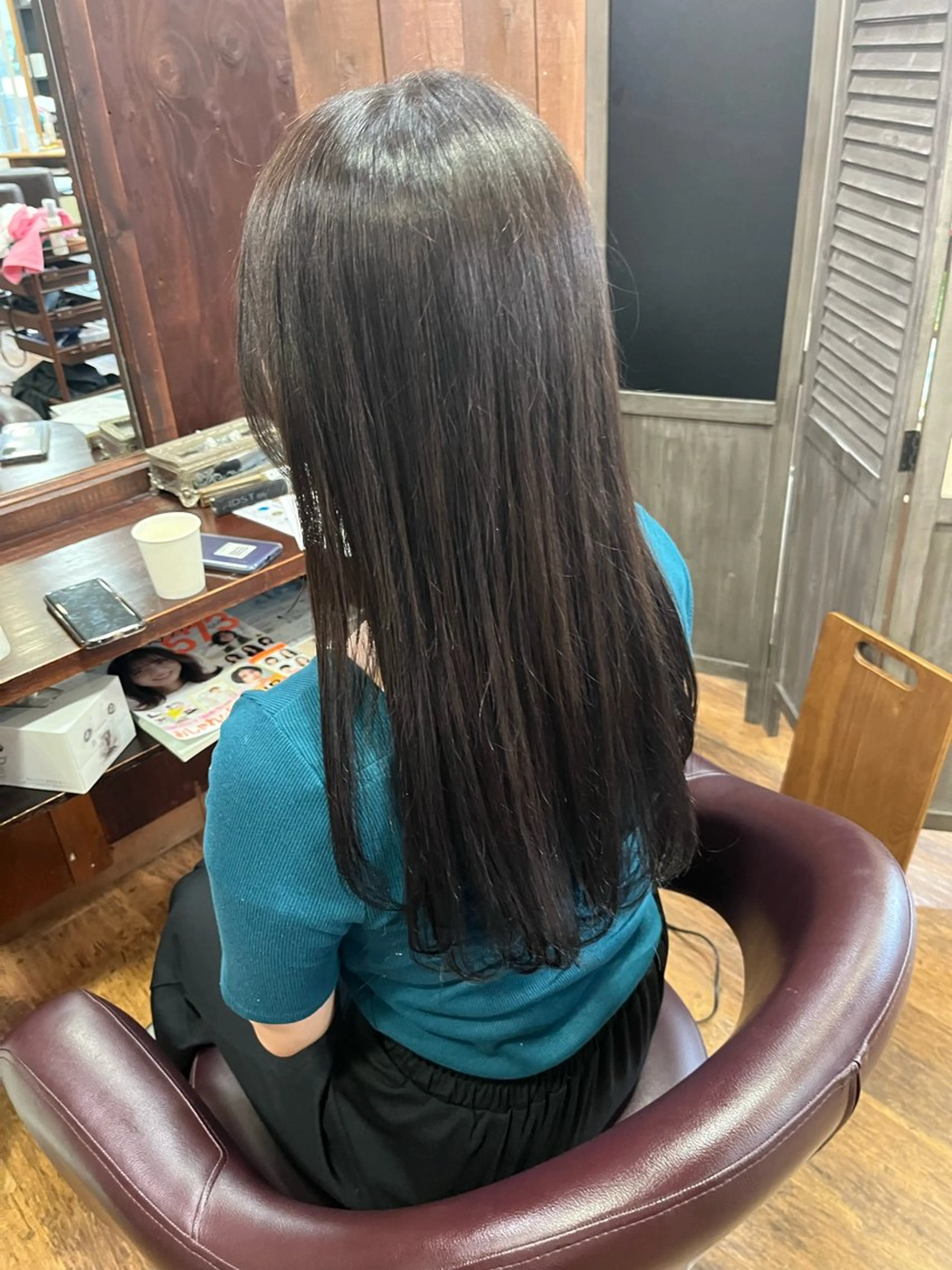 セミロング Un Fleur所属・立野 希沙のヘアスタイル