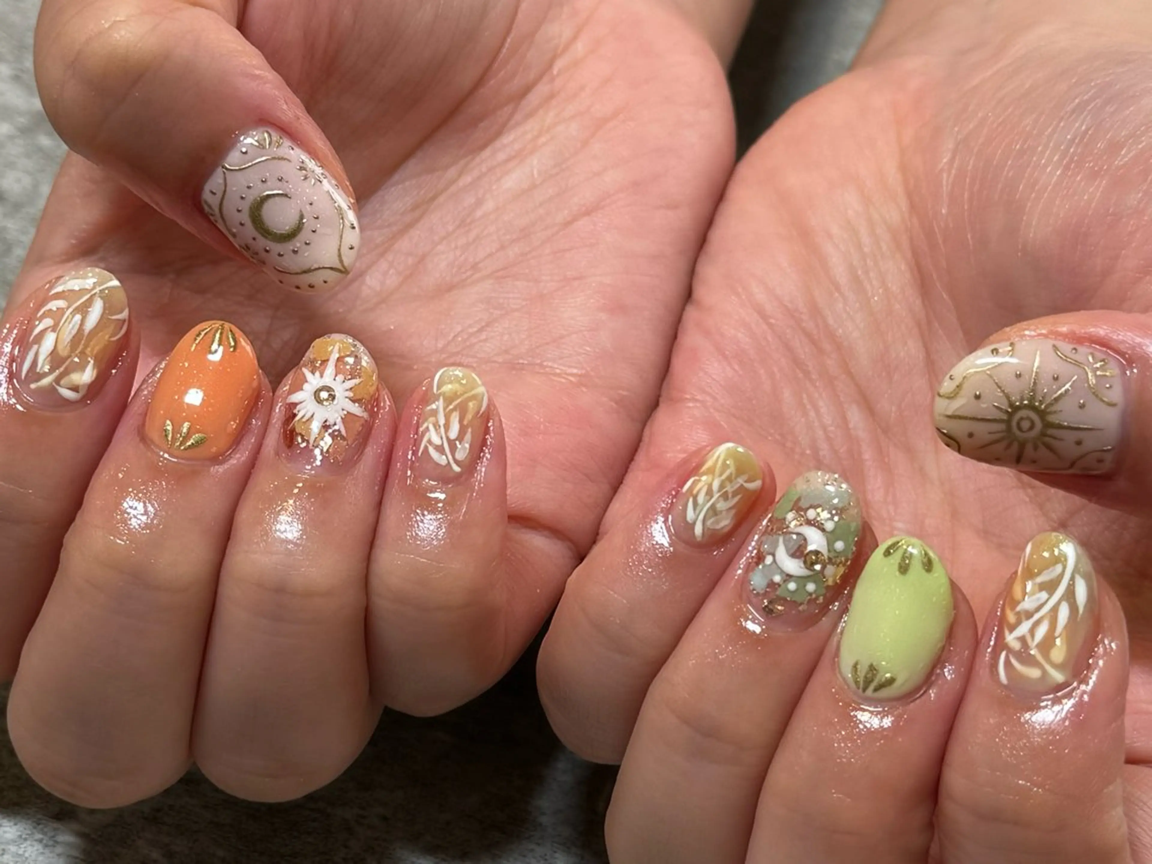 ネイル recette-ルセット-(美容室H.A.Co内)所属・OISHI .Aのネイルデザイン