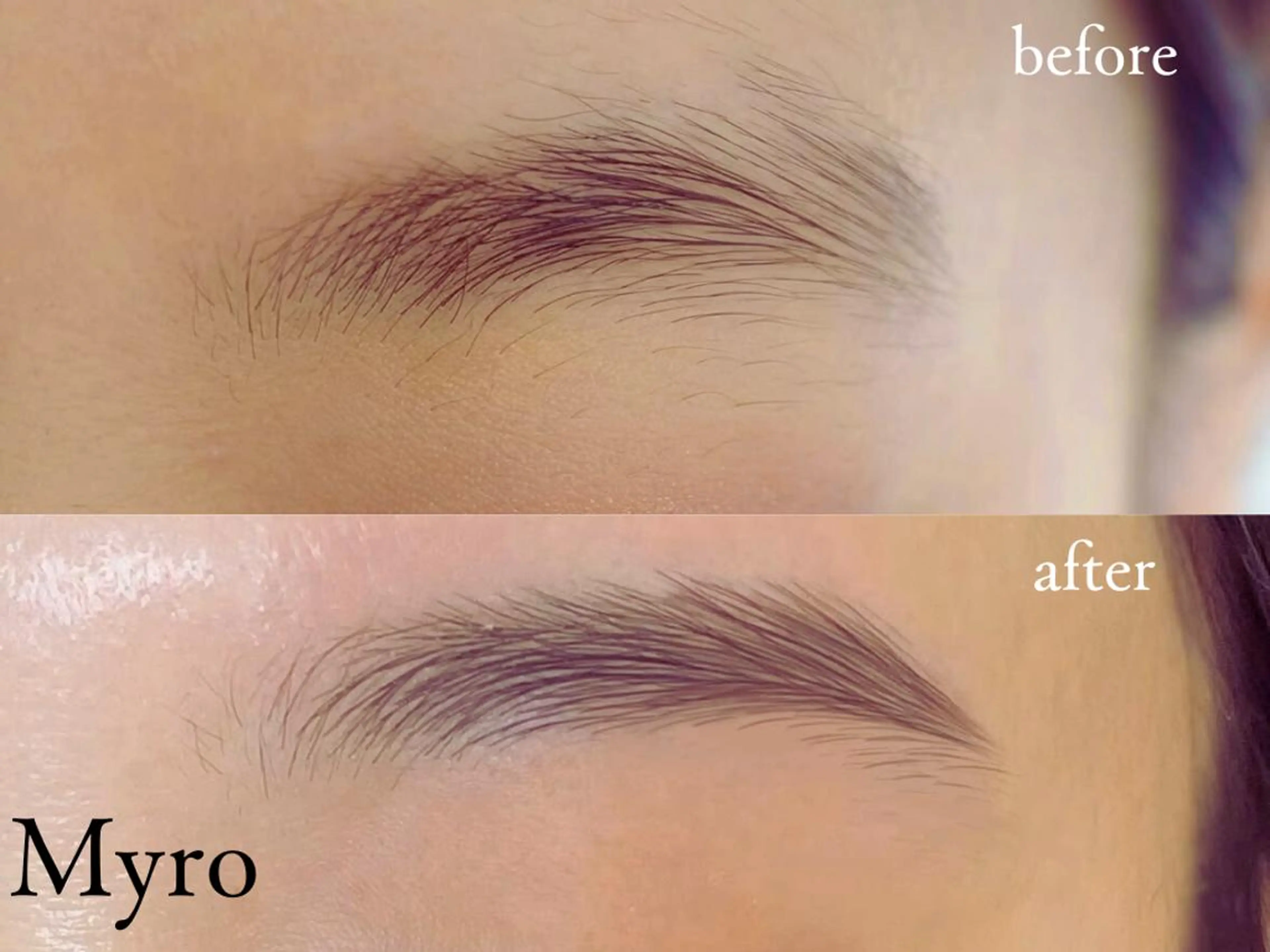 アイブロウ メンズ Myro Airiのマツエク・マツパデザイン