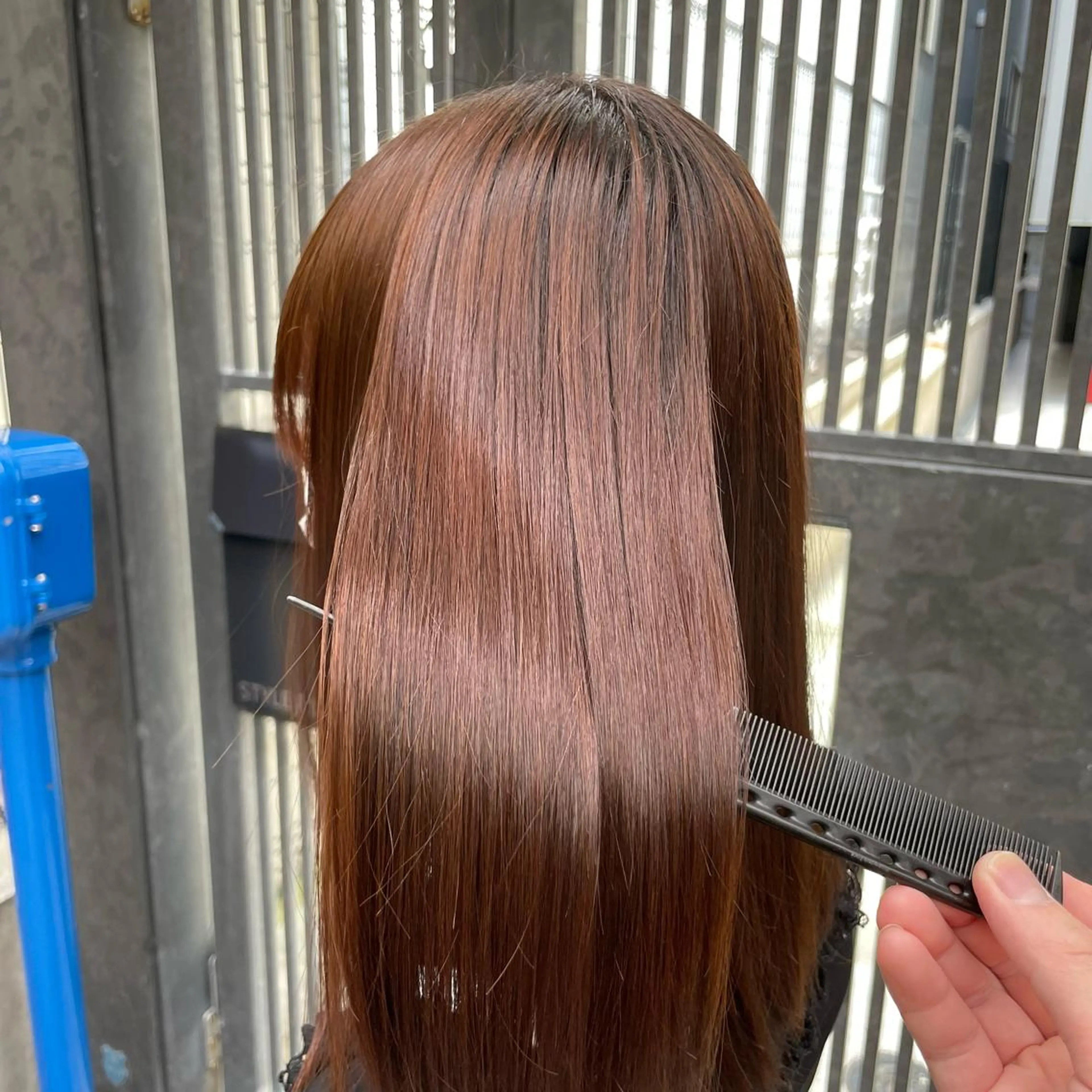 セミロング パーマ カット ヘアカラー トリートメント 縮毛矯正/髪質改善/ 石橋代智のヘアスタイル