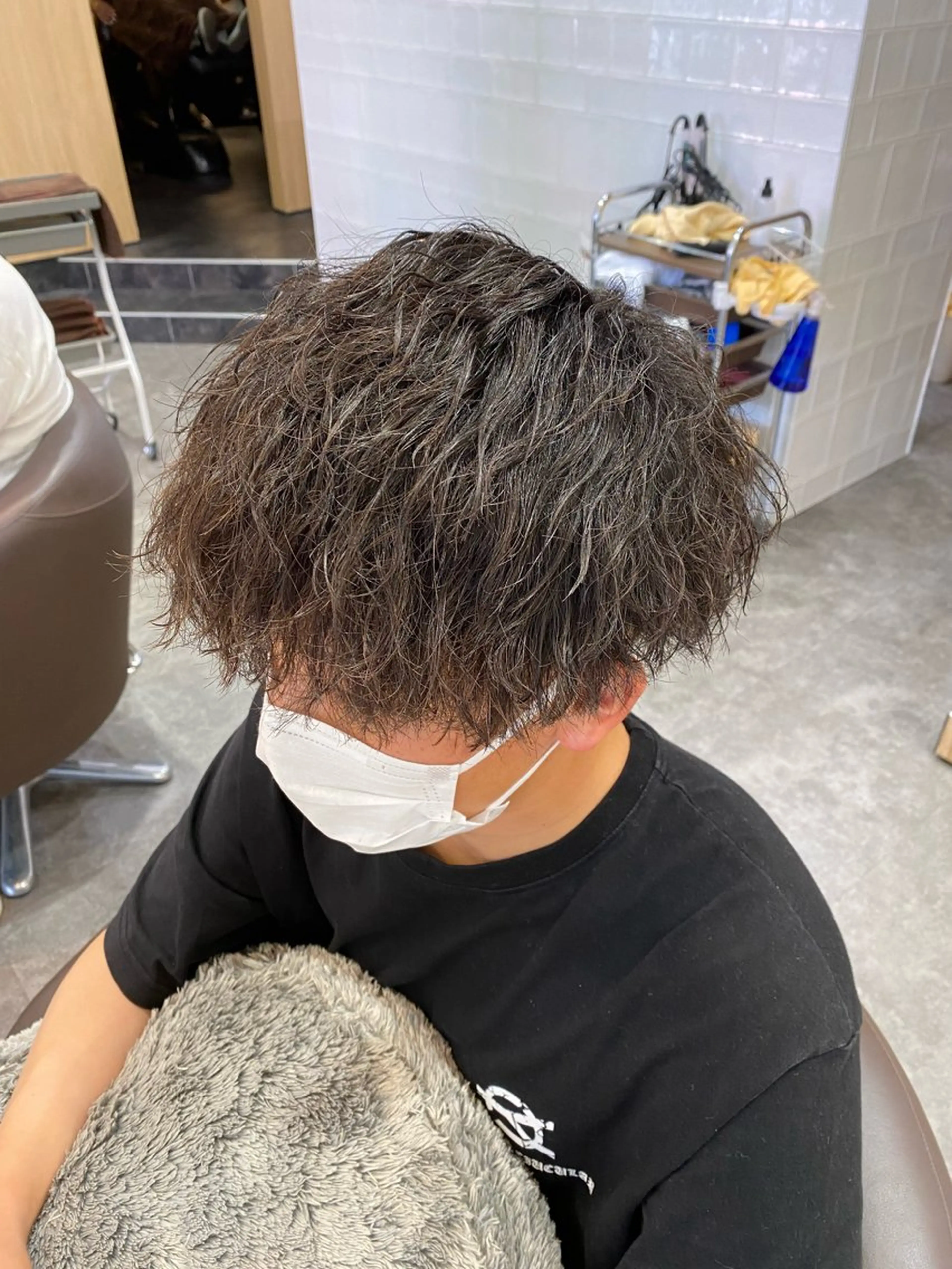 パーマ メンズ メンズ特化LIBER 石川玲央のヘアスタイル