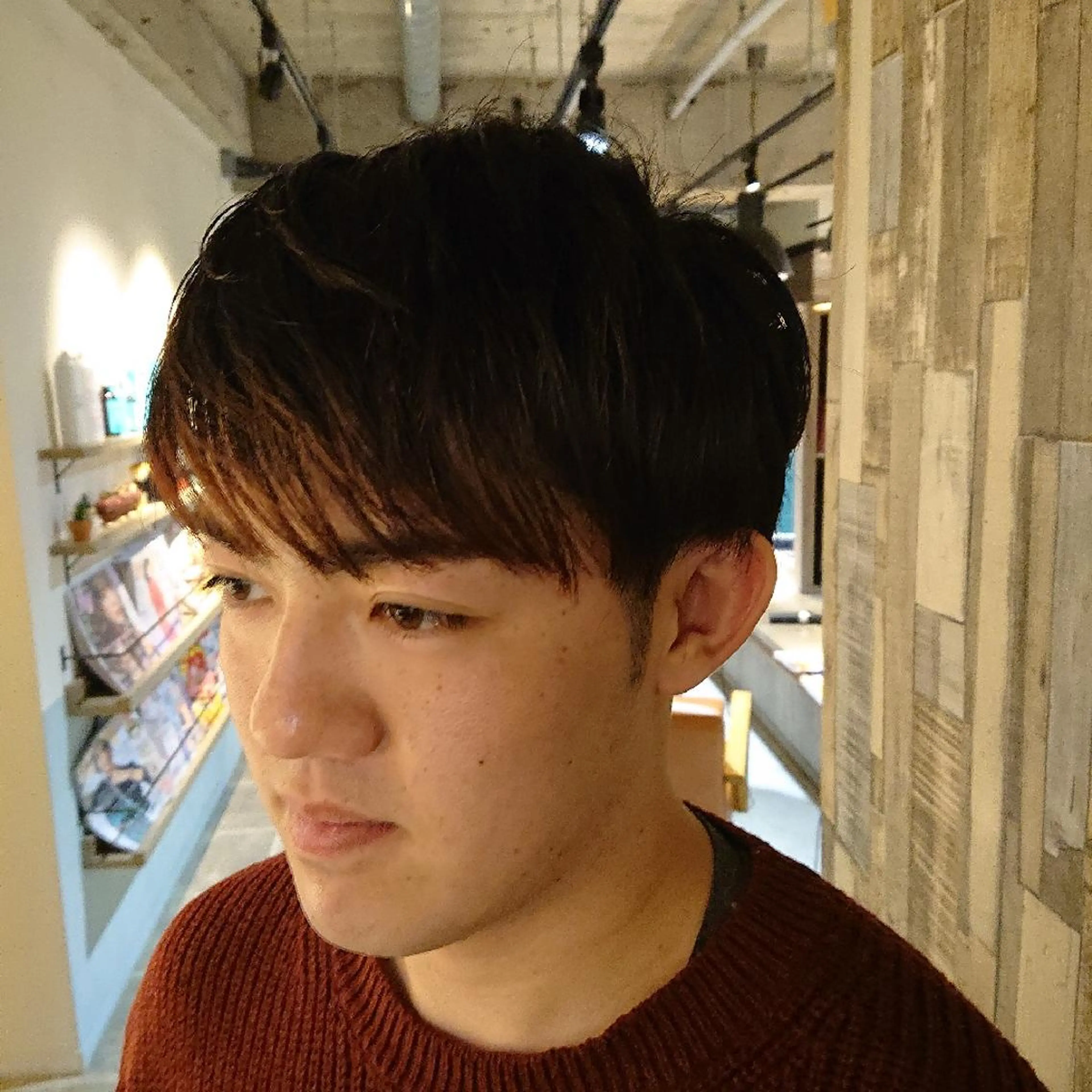 【前髪矯正&カット】 カット + トリートメント    メンズにも🍀の写真