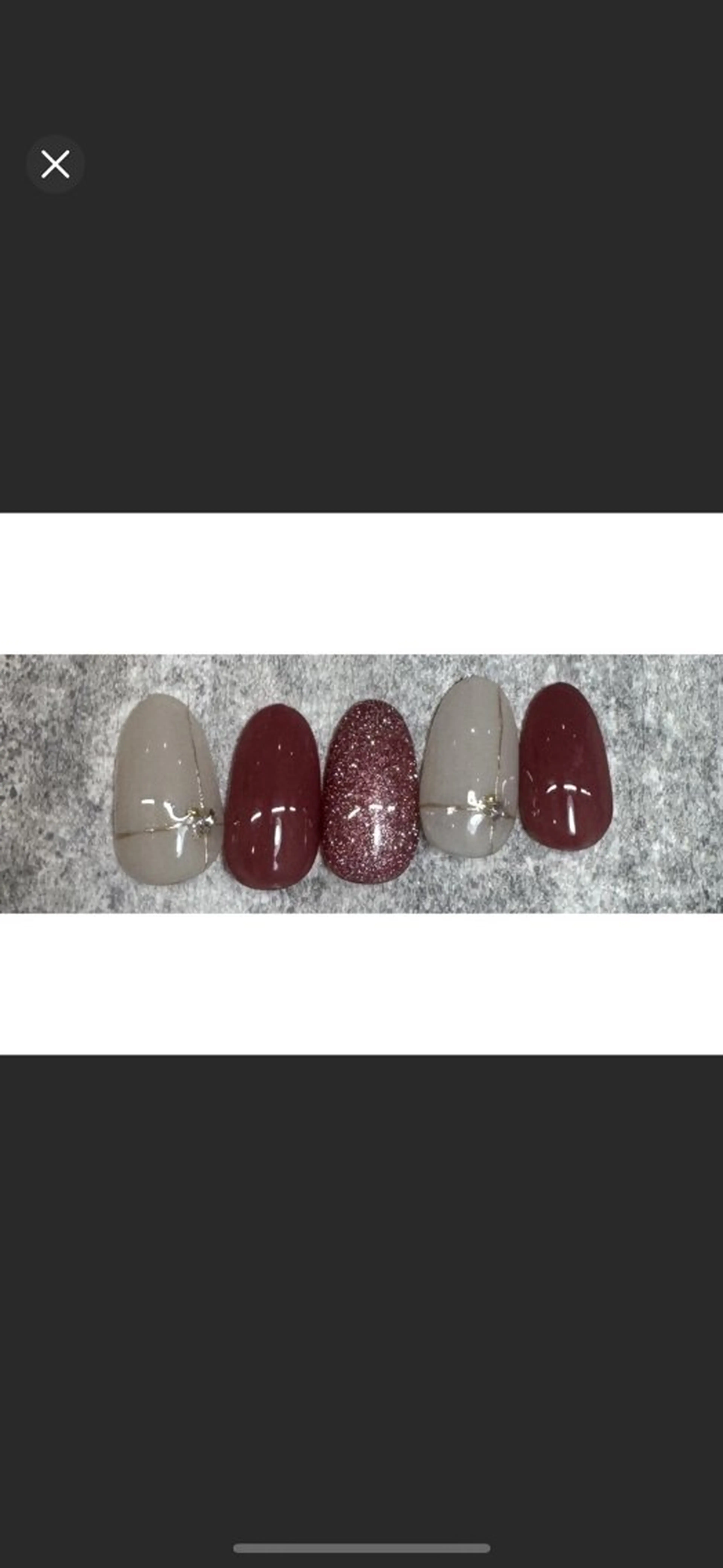 ミディアム K-more（ケーモア）知立店所属・K-more知立店 まなみのネイルデザイン