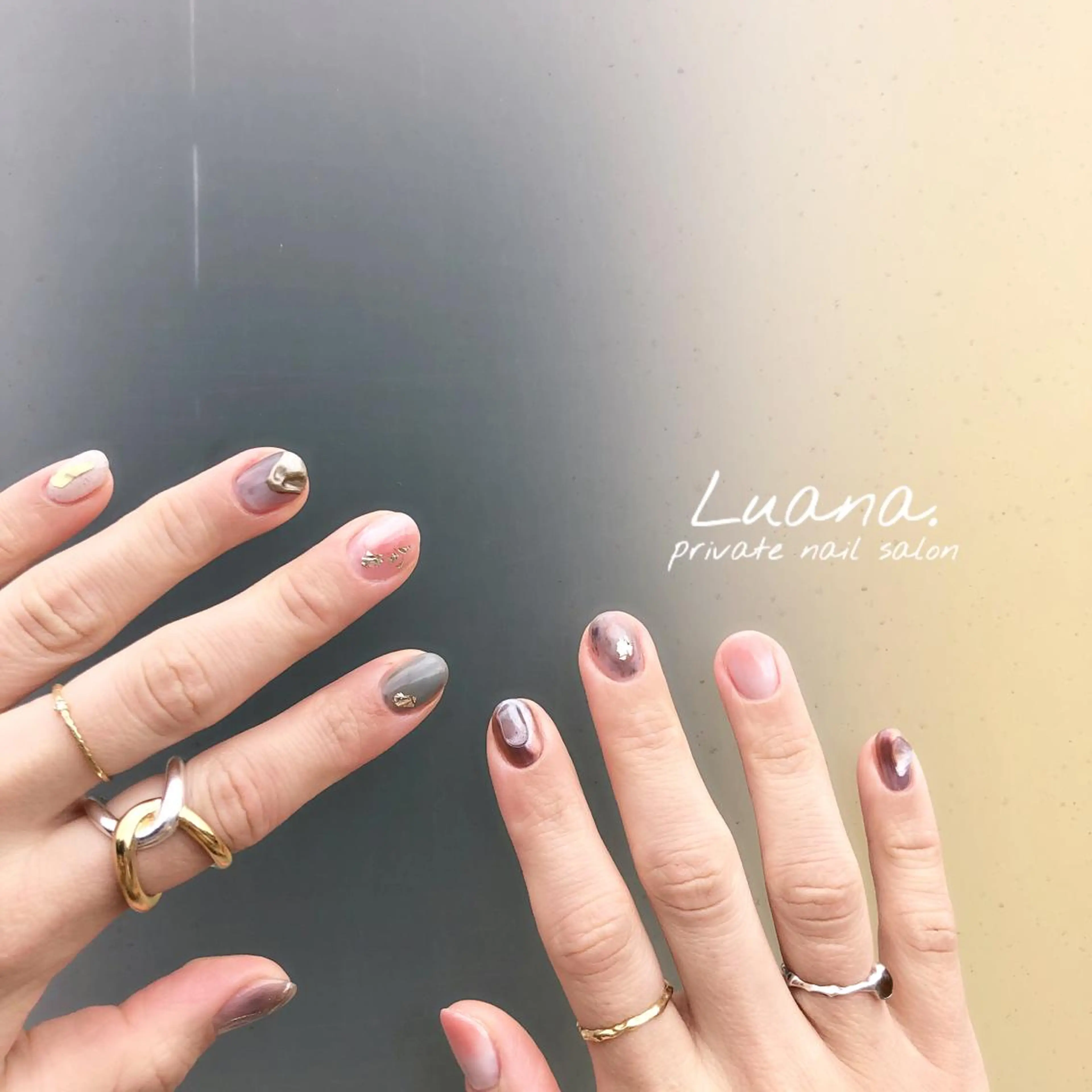 ネイル アートネイル atelier alle.のネイルデザイン