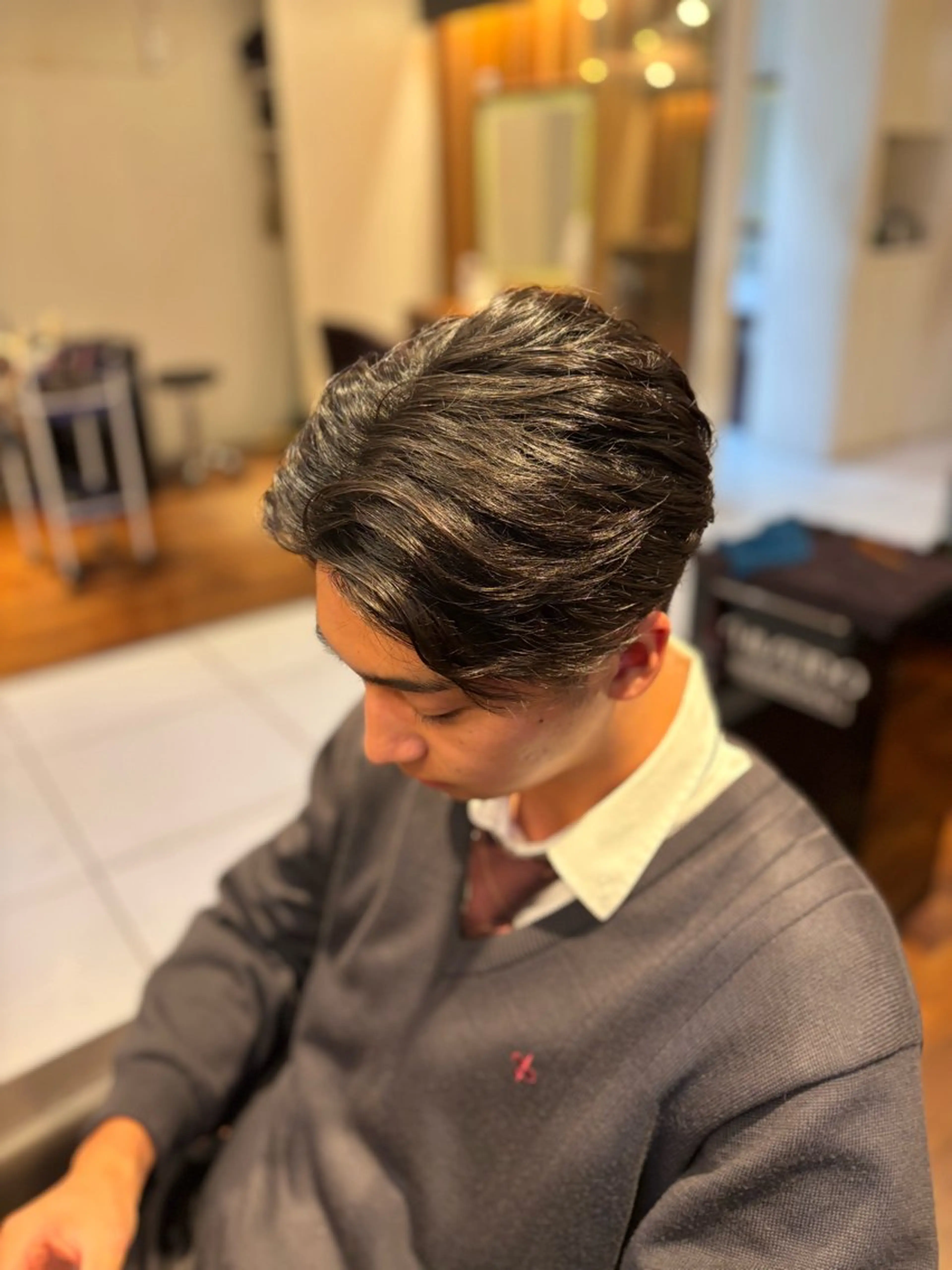 ショート メンズ カット パーマ 👑メンズパーマ/髪 質改善/鎌倉🐮のヘアスタイル