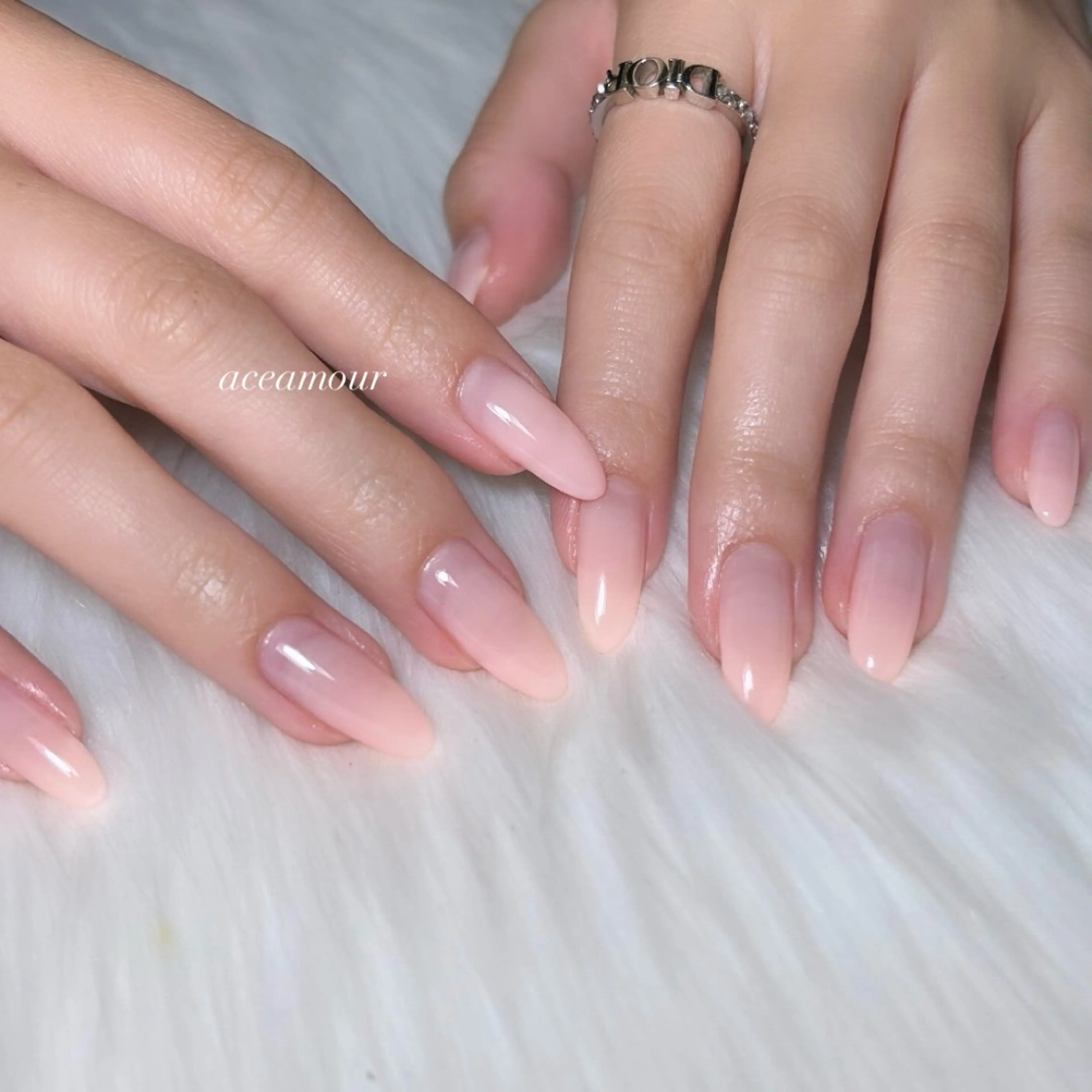 ネイル ハンドネイル ハンドケア ネイル/耳つぼ /新ホワイトニングのネイルデザイン