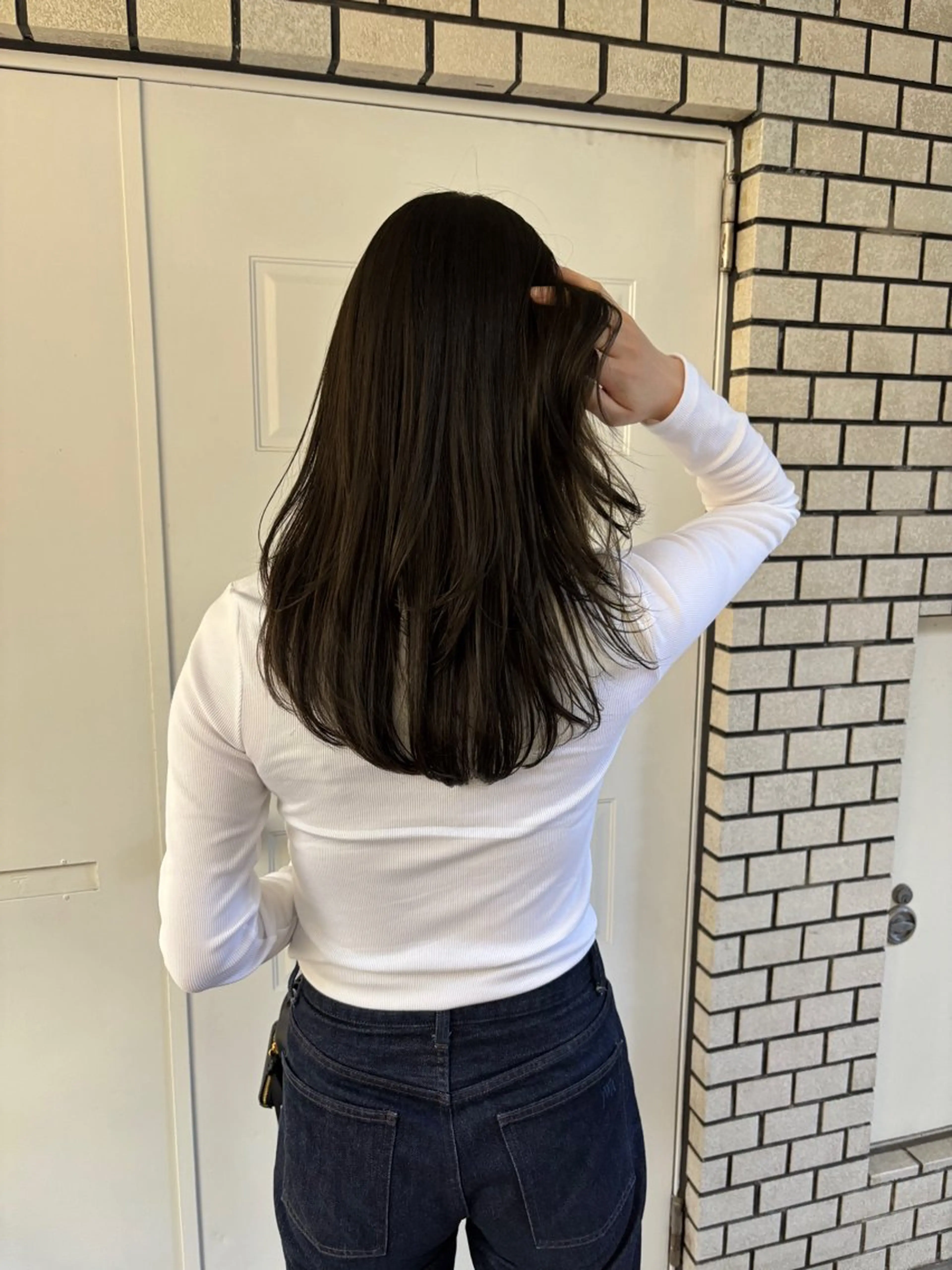 ロング カラー カット ヘアカラー トリートメント ボブ&艶髪透明感 カラー♡TOMOE♡のヘアスタイル