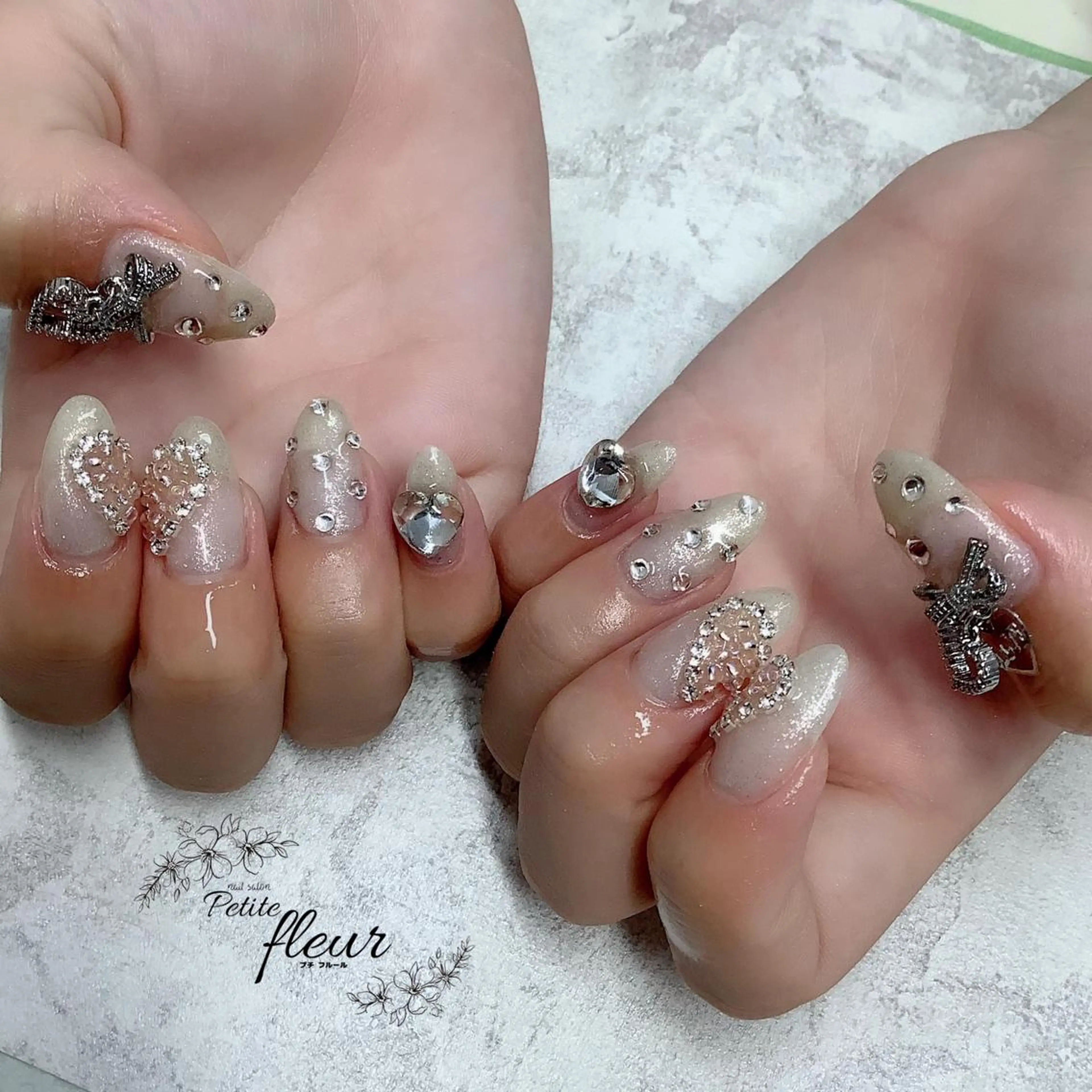 ネイル フットネイル ❁⃘*。Petite fleur❁⃘*りさのネイルデザイン