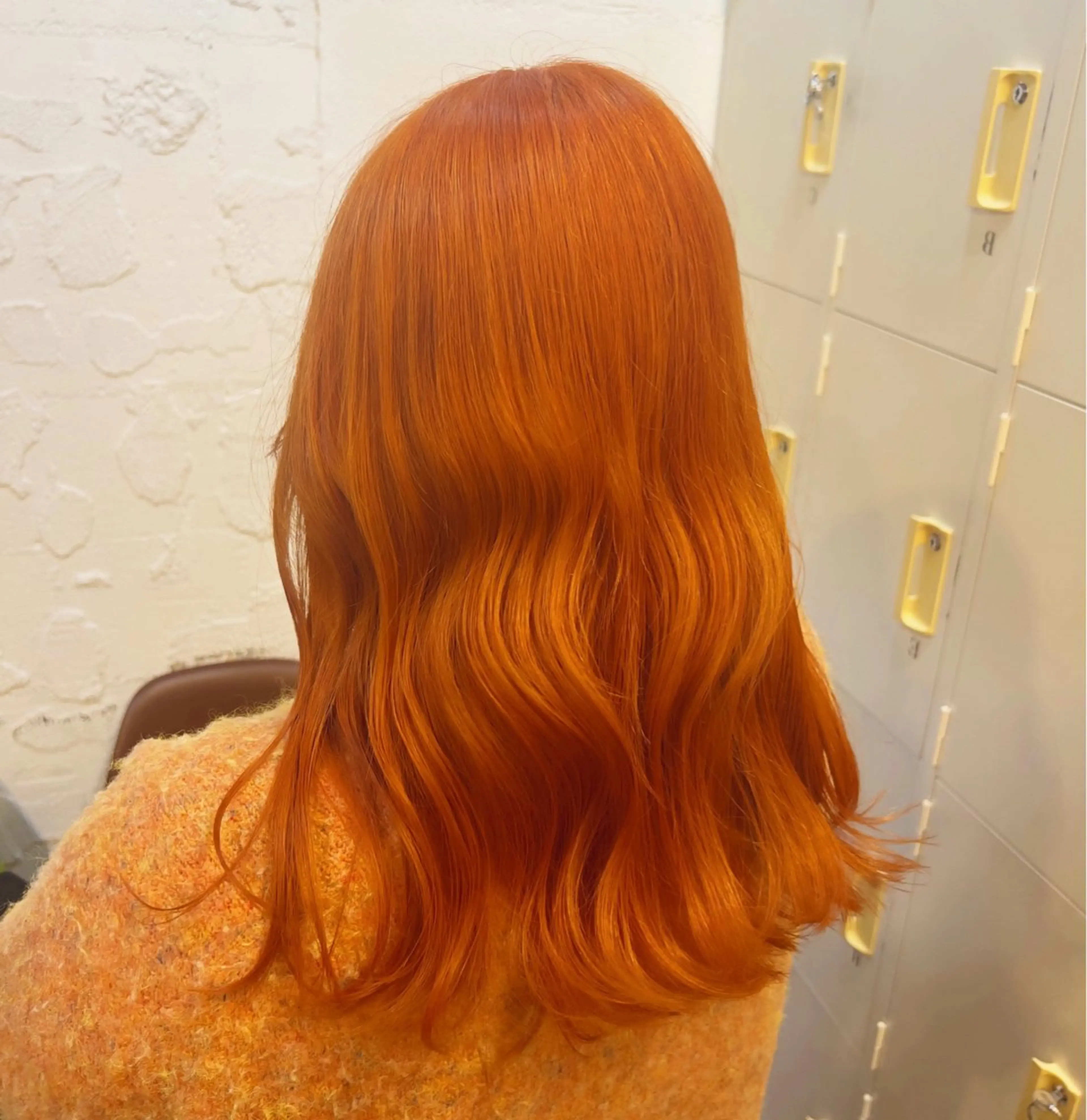 ミディアム カラー 透明感/血色カラー/ 似合せレイヤー/ゆいのヘアスタイル