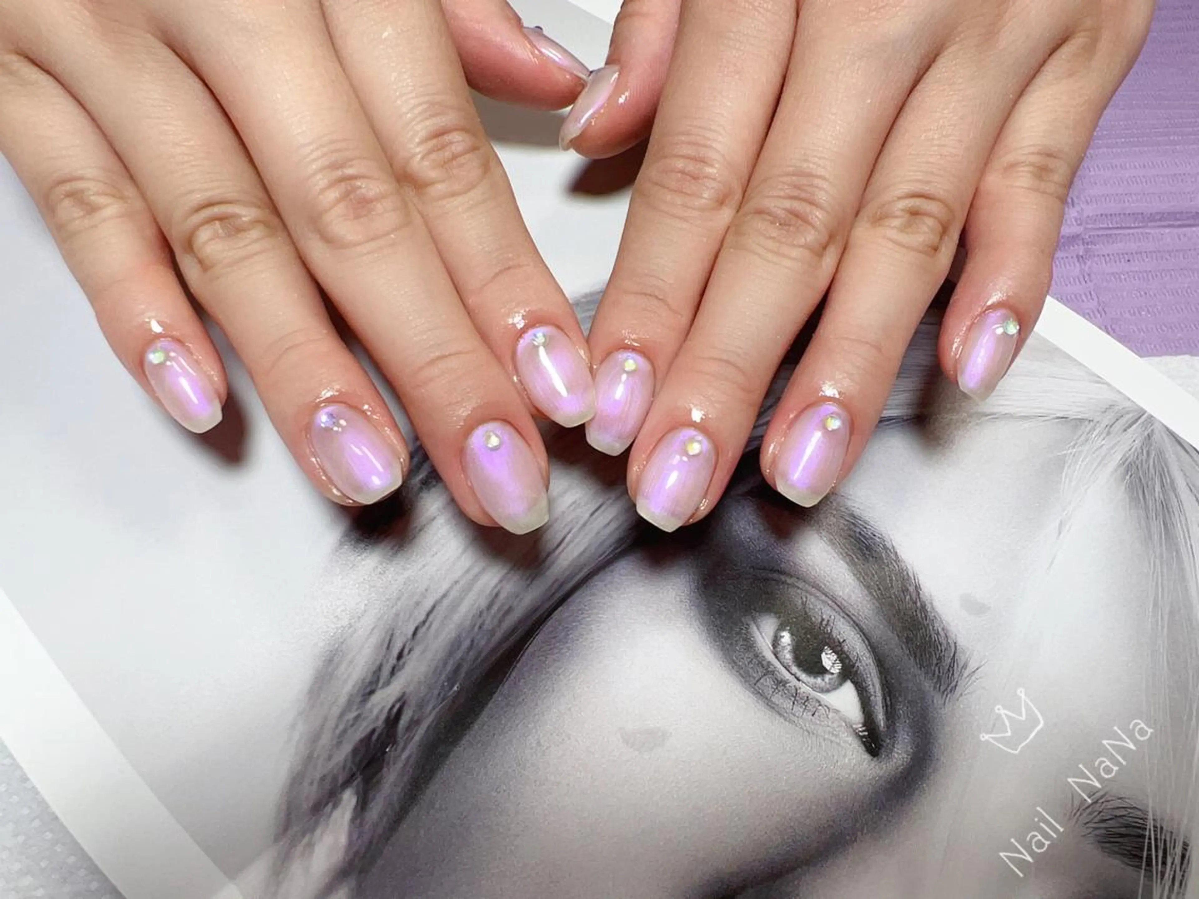 ミディアム カラー ネイル Nail NaNaのネイルデザイン